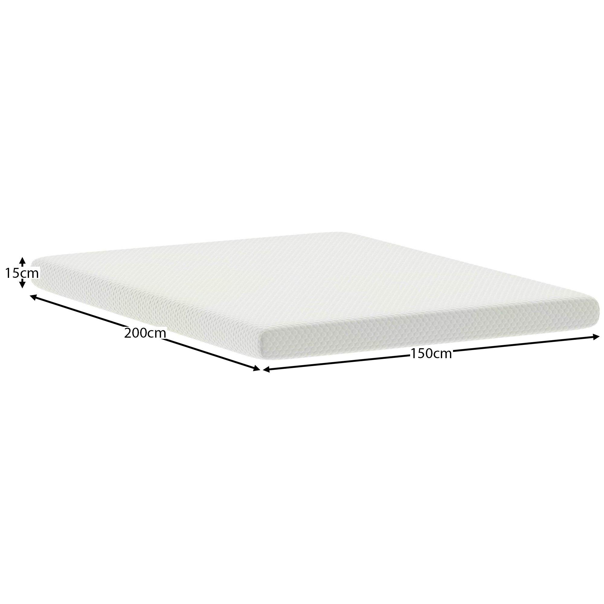White - Lassic - Vida Designs Comfort 6 Mattress King UKFR - 2