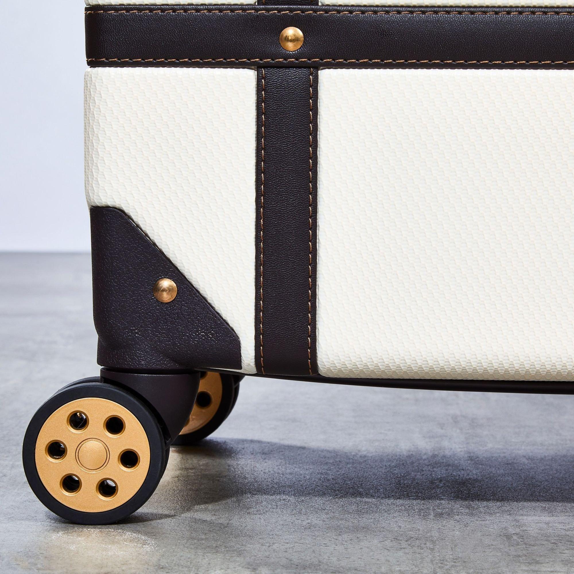 Cream - Rock - Rock Vintage Suitcase Cream - 3