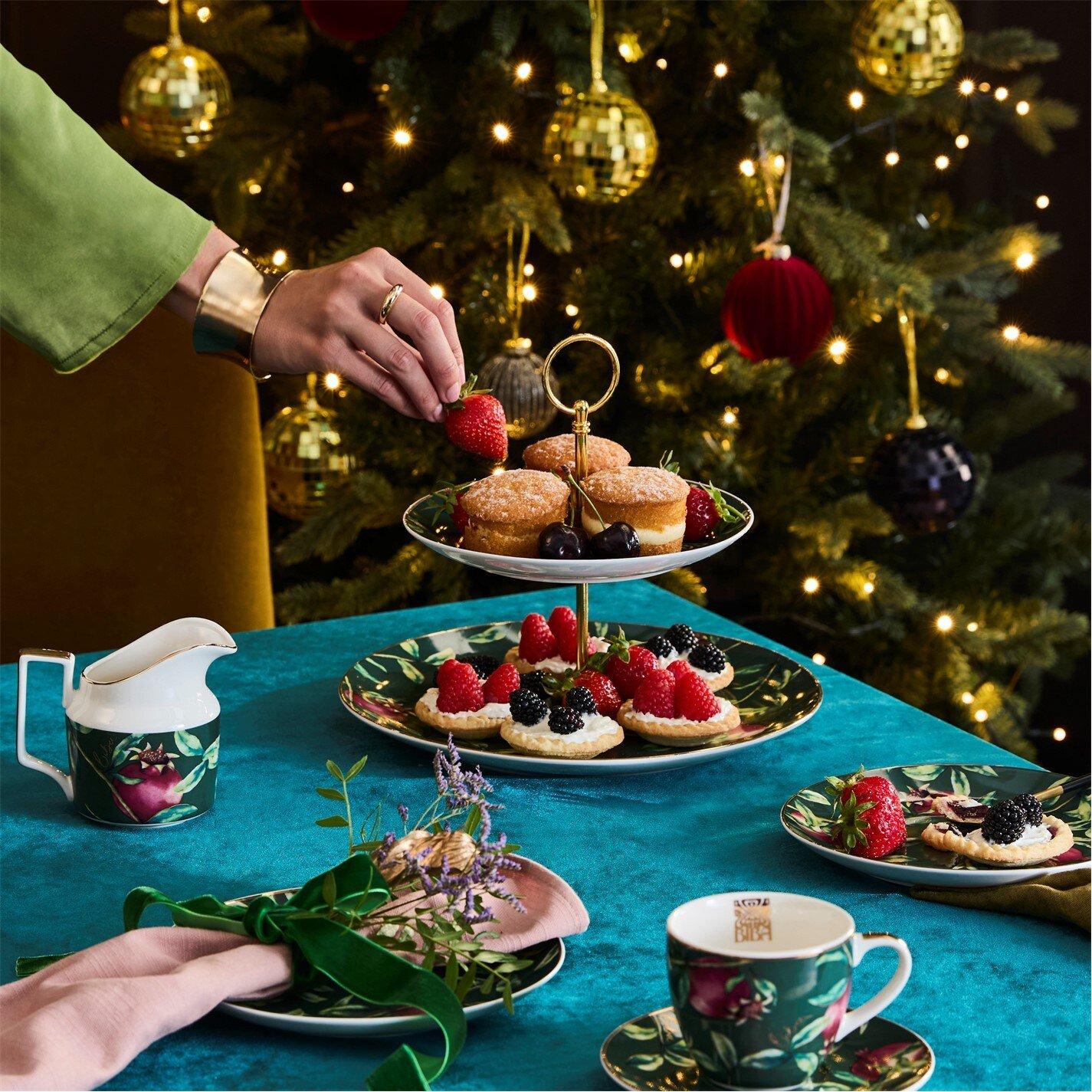 Granatapfel - Biba - Biba Printed Cake Stand - 1