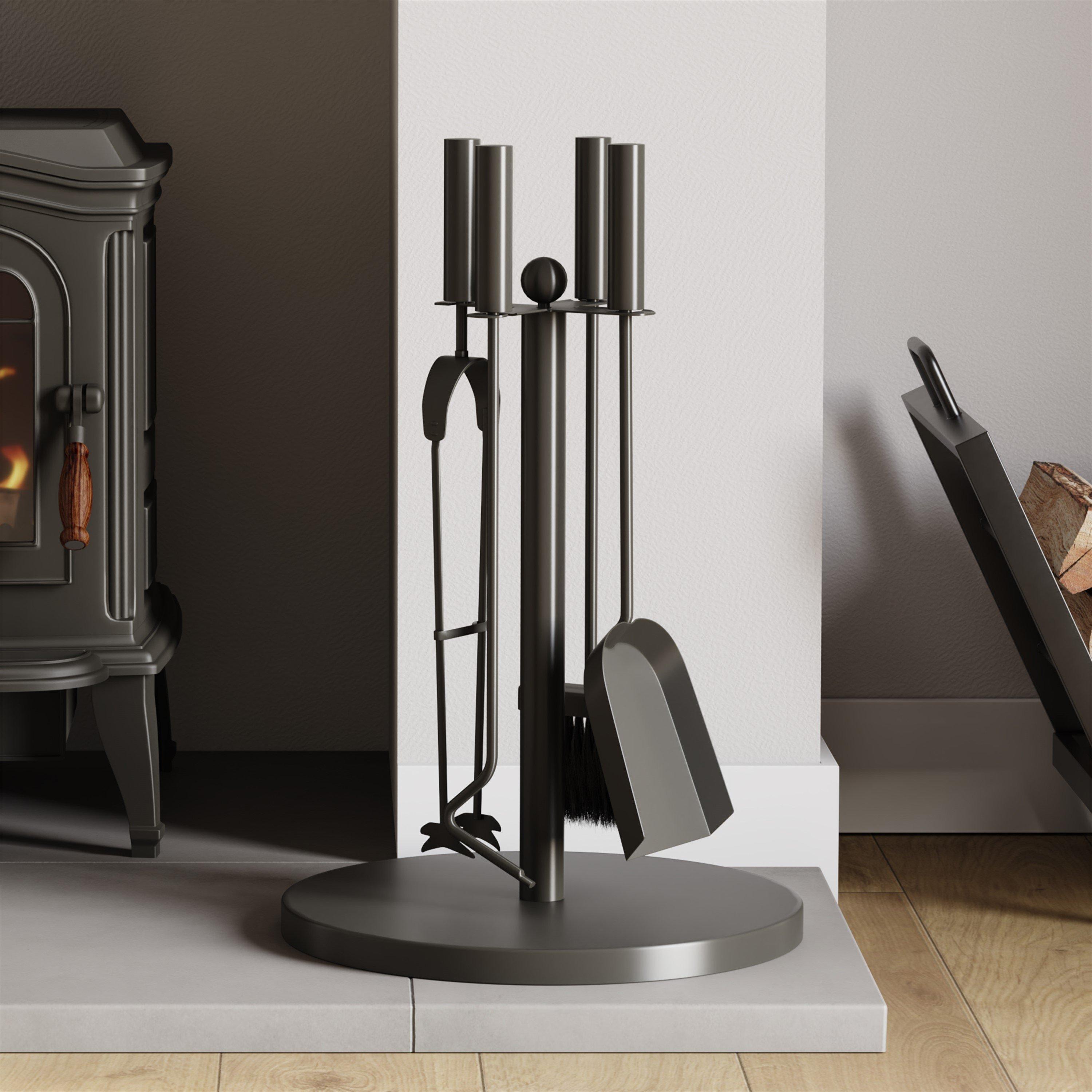 Black - Lassic - Fire Vida 5 Piece Warwick Companion Set - 3