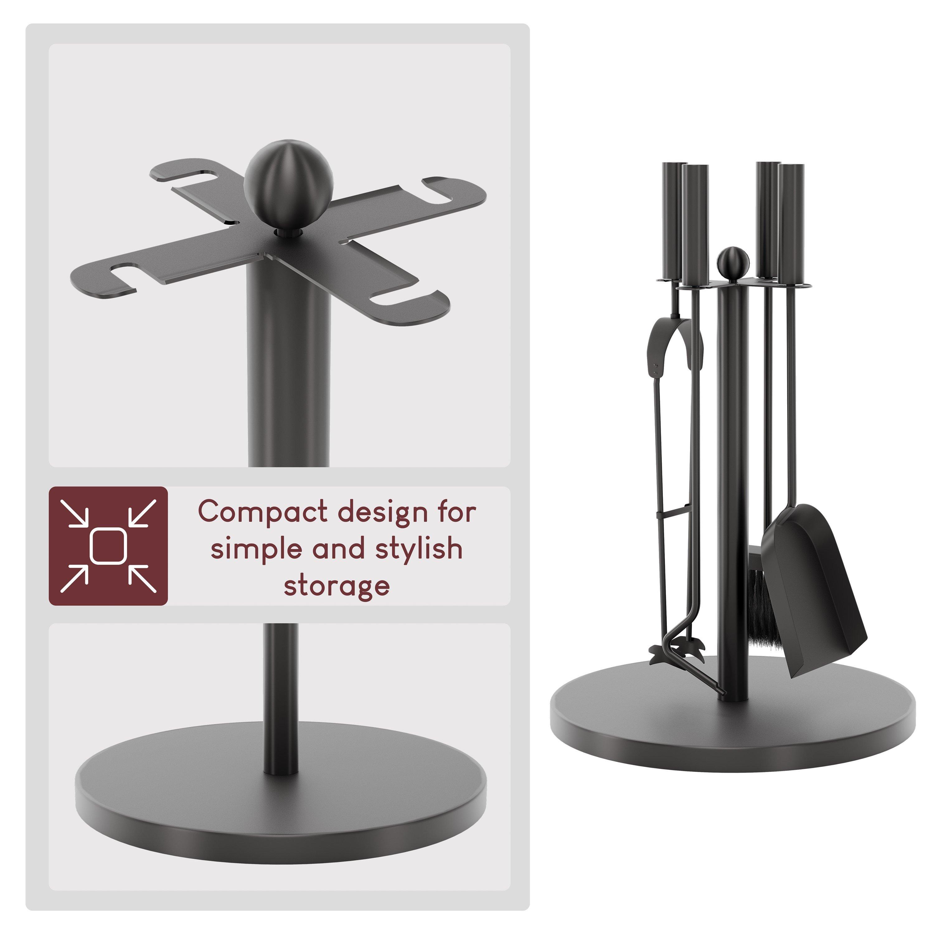 Black - Lassic - Fire Vida 5 Piece Warwick Companion Set - 6