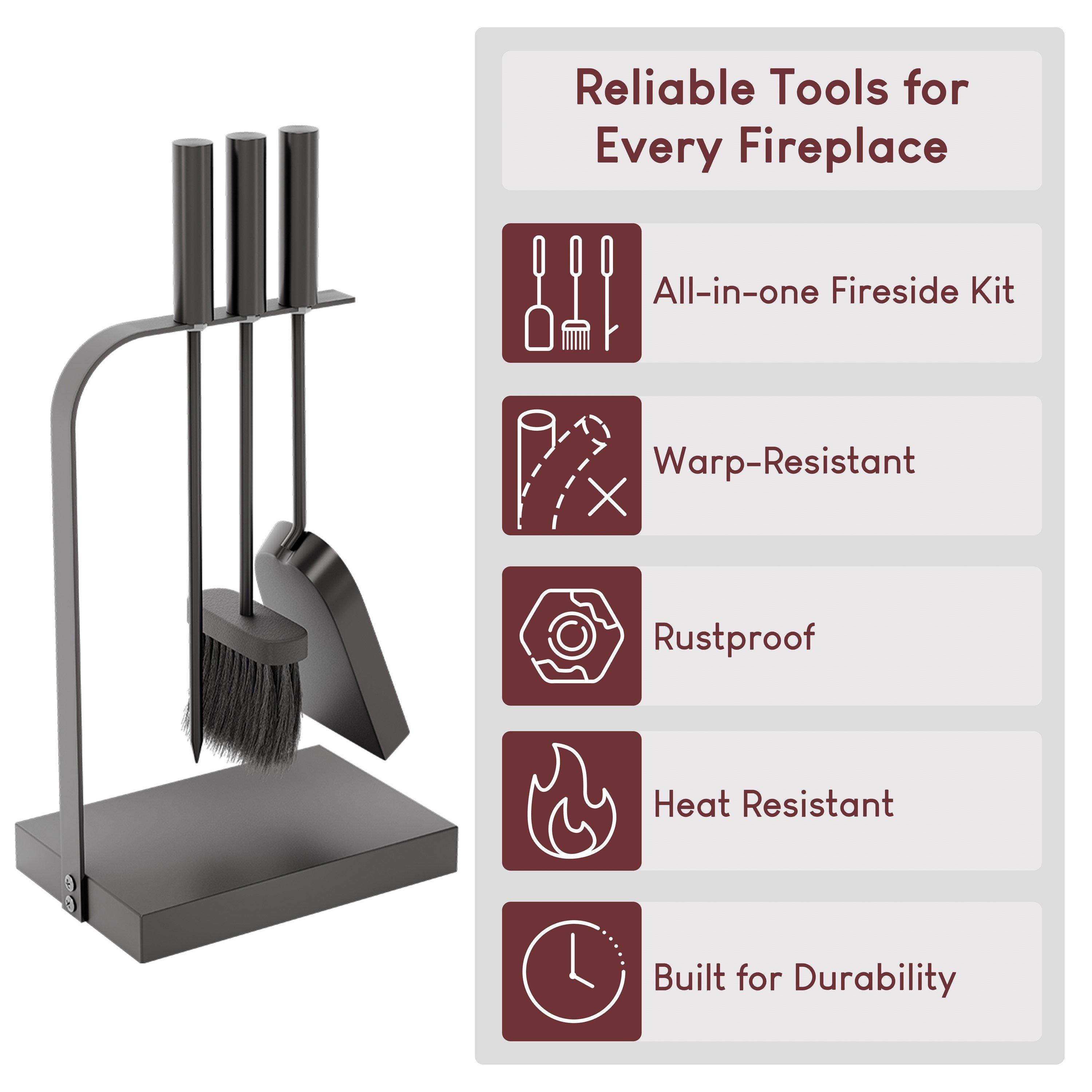 Black - Lassic - Fire Vida 4 Piece Aston Companion Set - 4