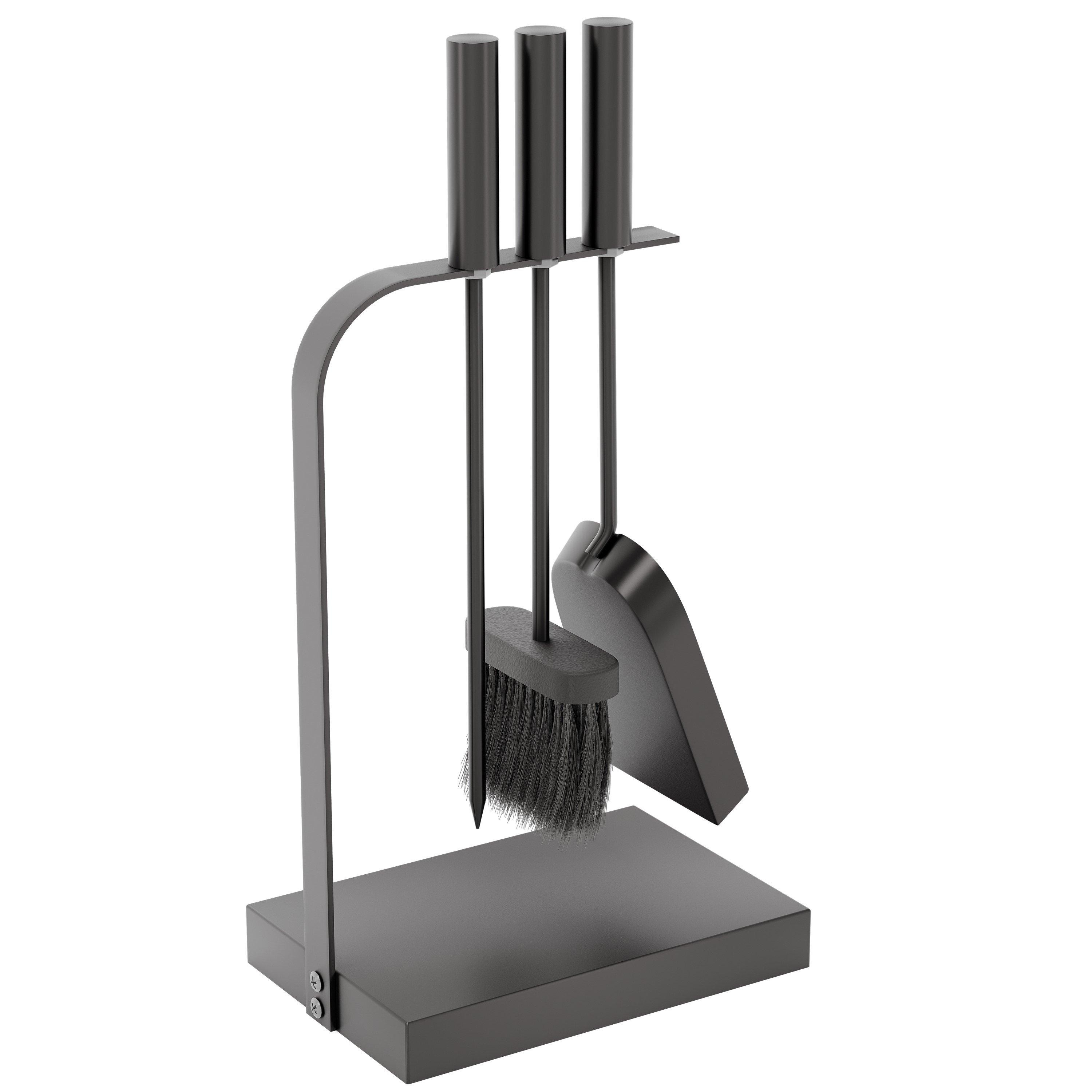 Black - Lassic - Fire Vida 4 Piece Aston Companion Set - 8