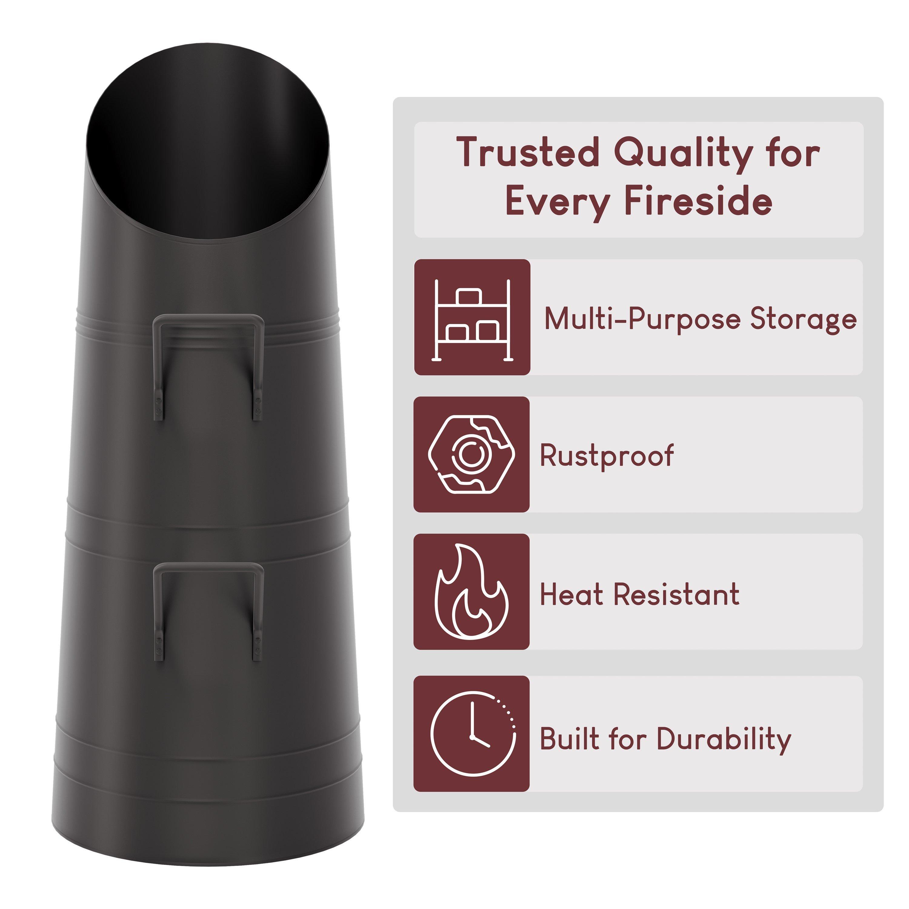 Black - Lassic - Fire Vida Hearth Shovel And Brush Set - 4