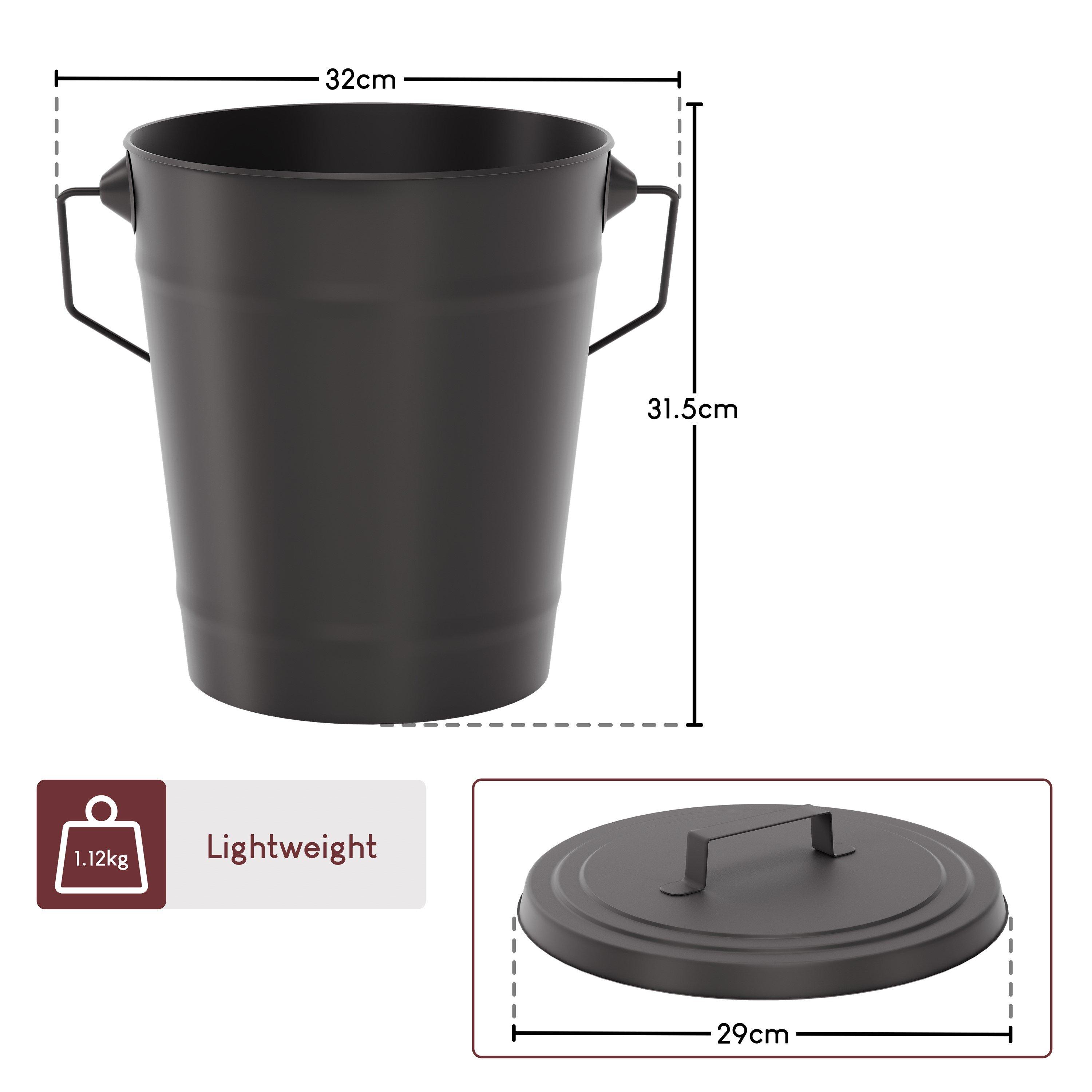 Black - Lassic - Fire Vida Ash Bucket - 2