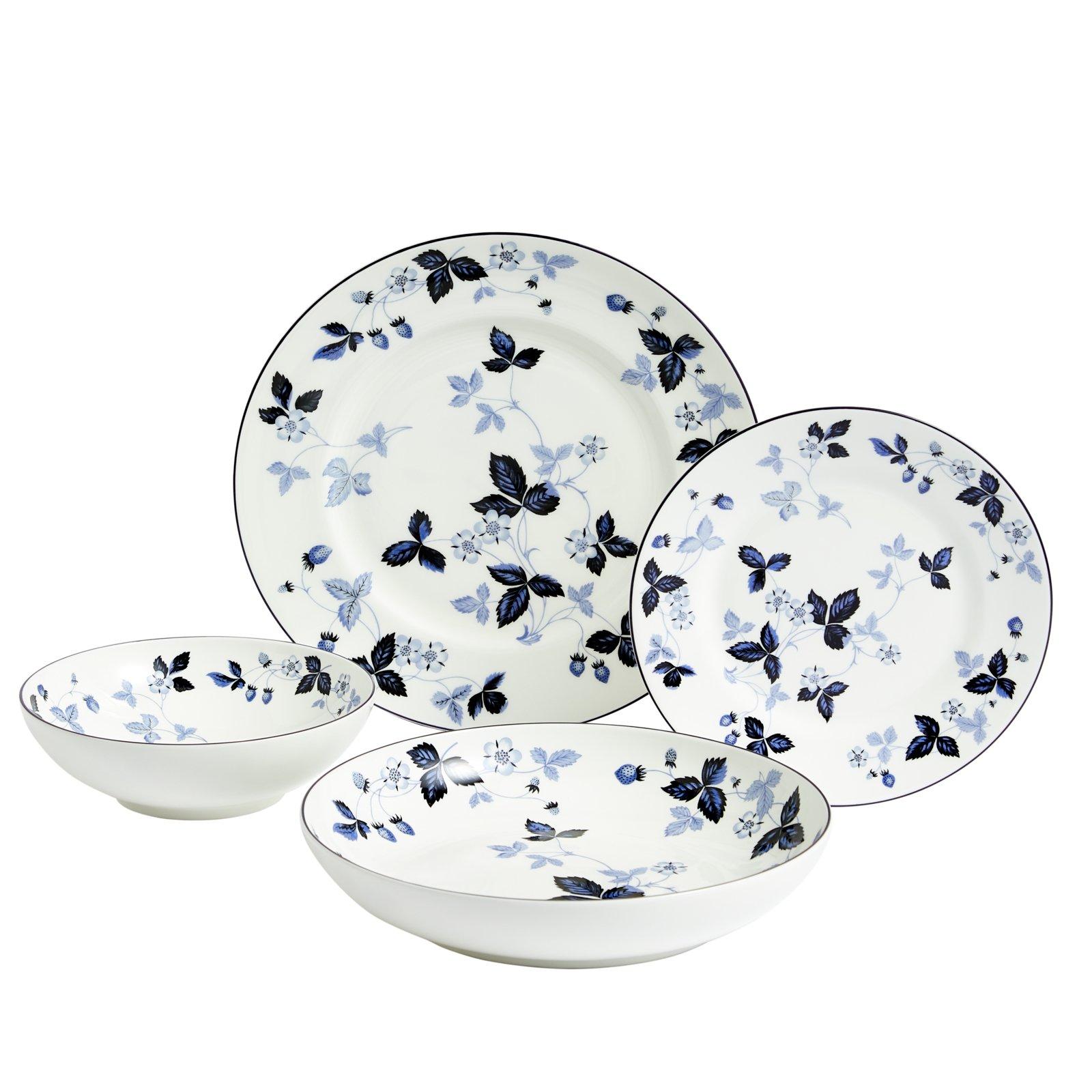 Inky Blue - Wedgwood - Dinnerware Set of 4 - 4