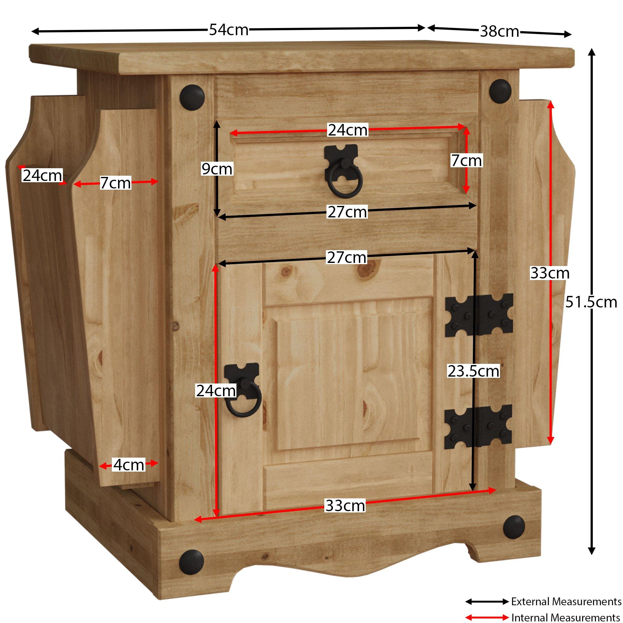 Pine - Lassic - Vida Designs Corona Magazine Table - 2