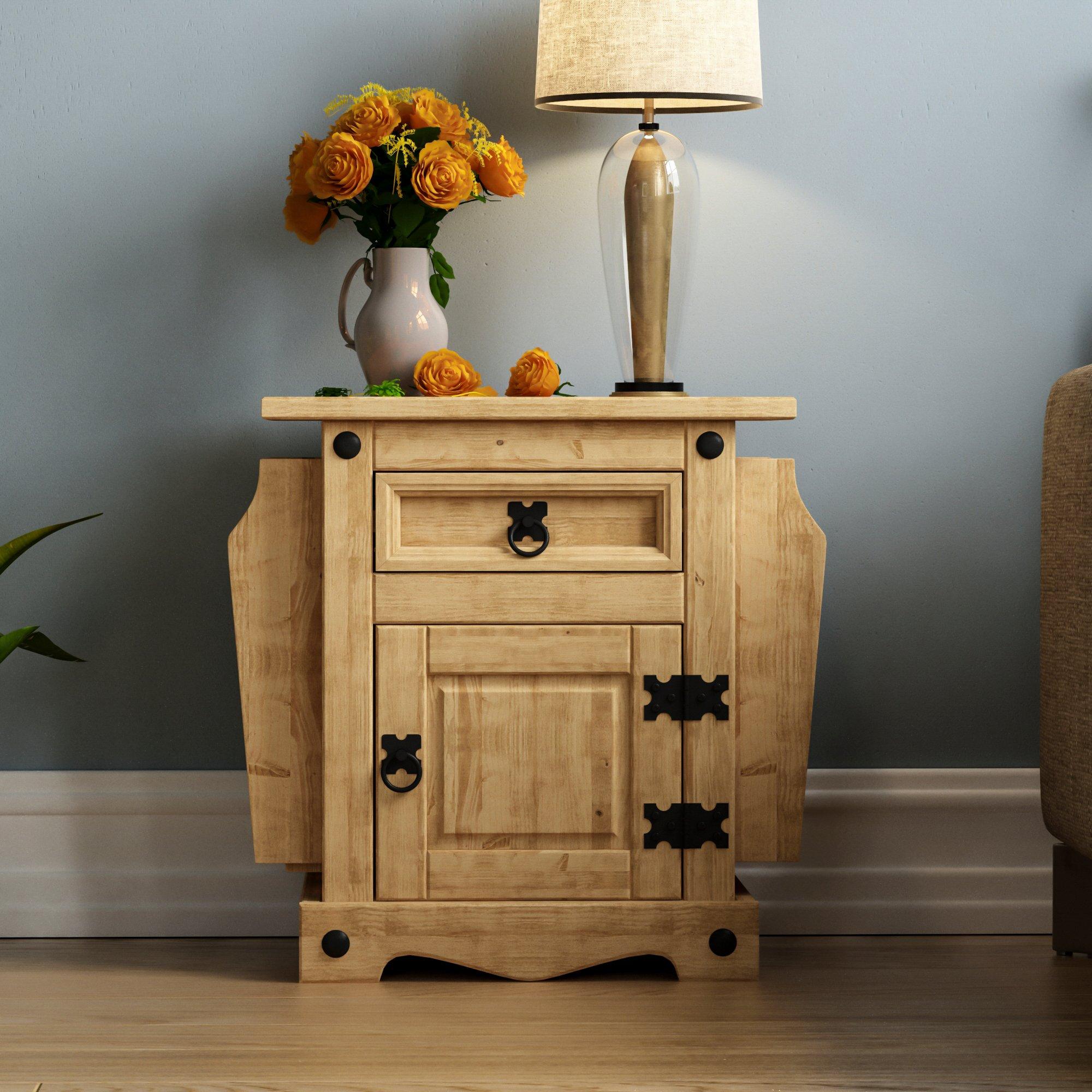 Pine - Lassic - Vida Designs Corona Magazine Table - 3