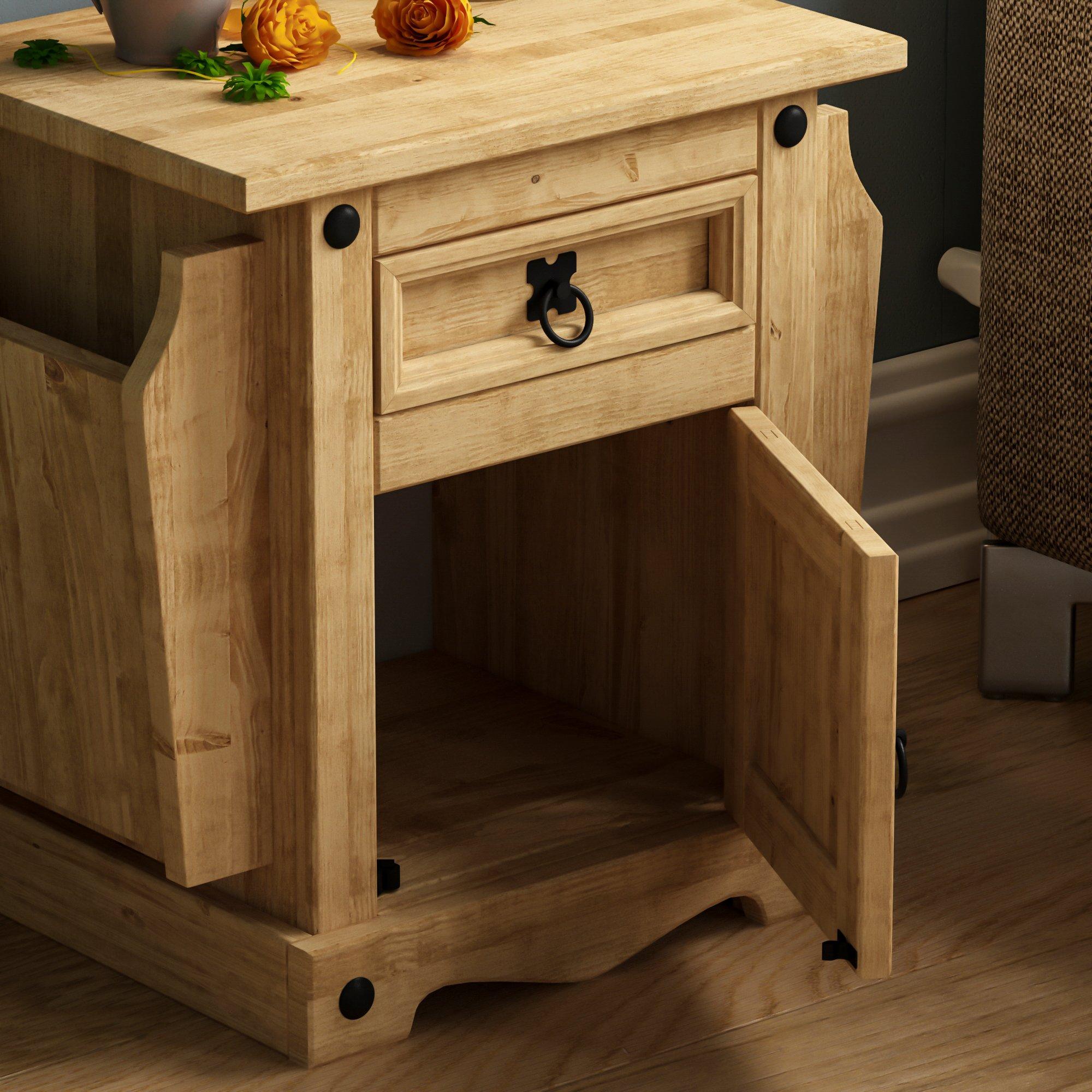 Pine - Lassic - Vida Designs Corona Magazine Table - 5