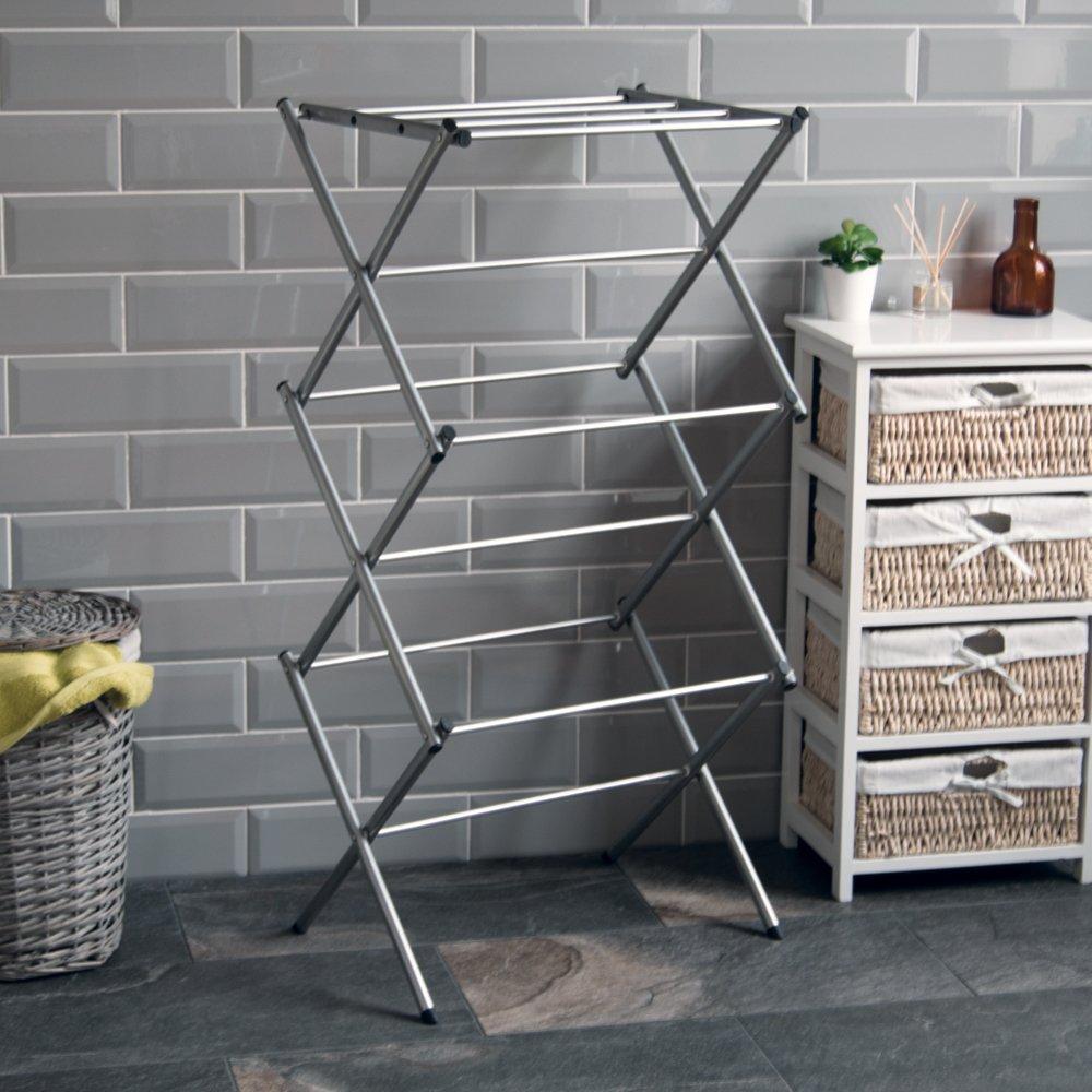 Lassic  Home Vida 3 Tier Clothes Airer Metal - 3 Tier