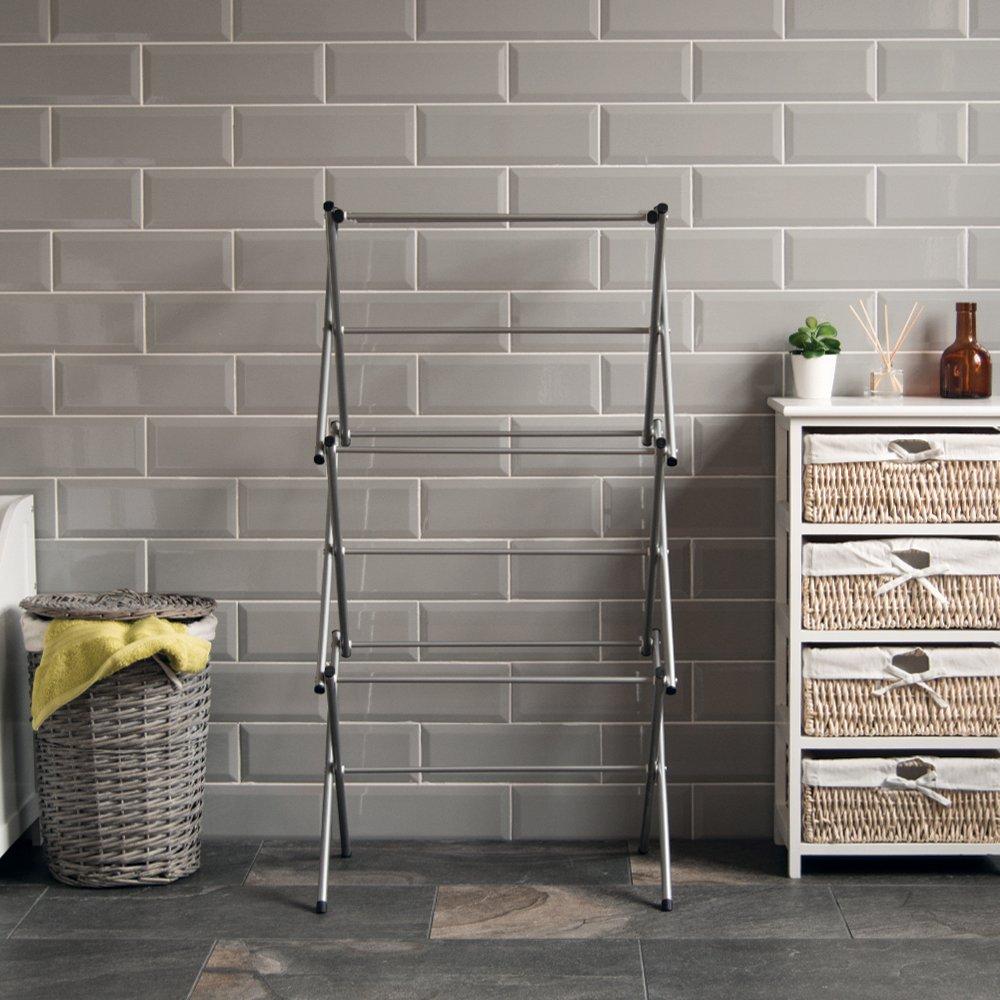Metal - Lassic - Home Vida 3 Tier Metal Clothes Airer - 2