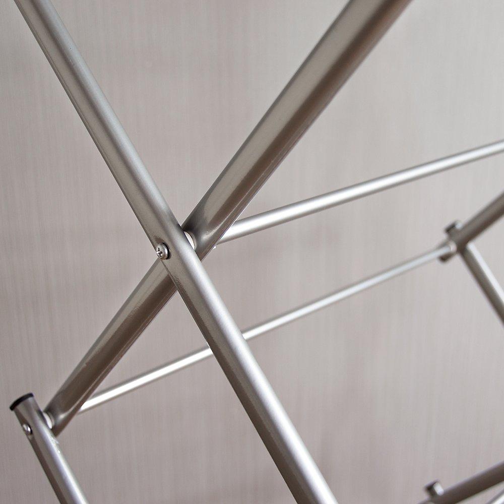 Metal - Lassic - Home Vida 3 Tier Metal Clothes Airer - 3