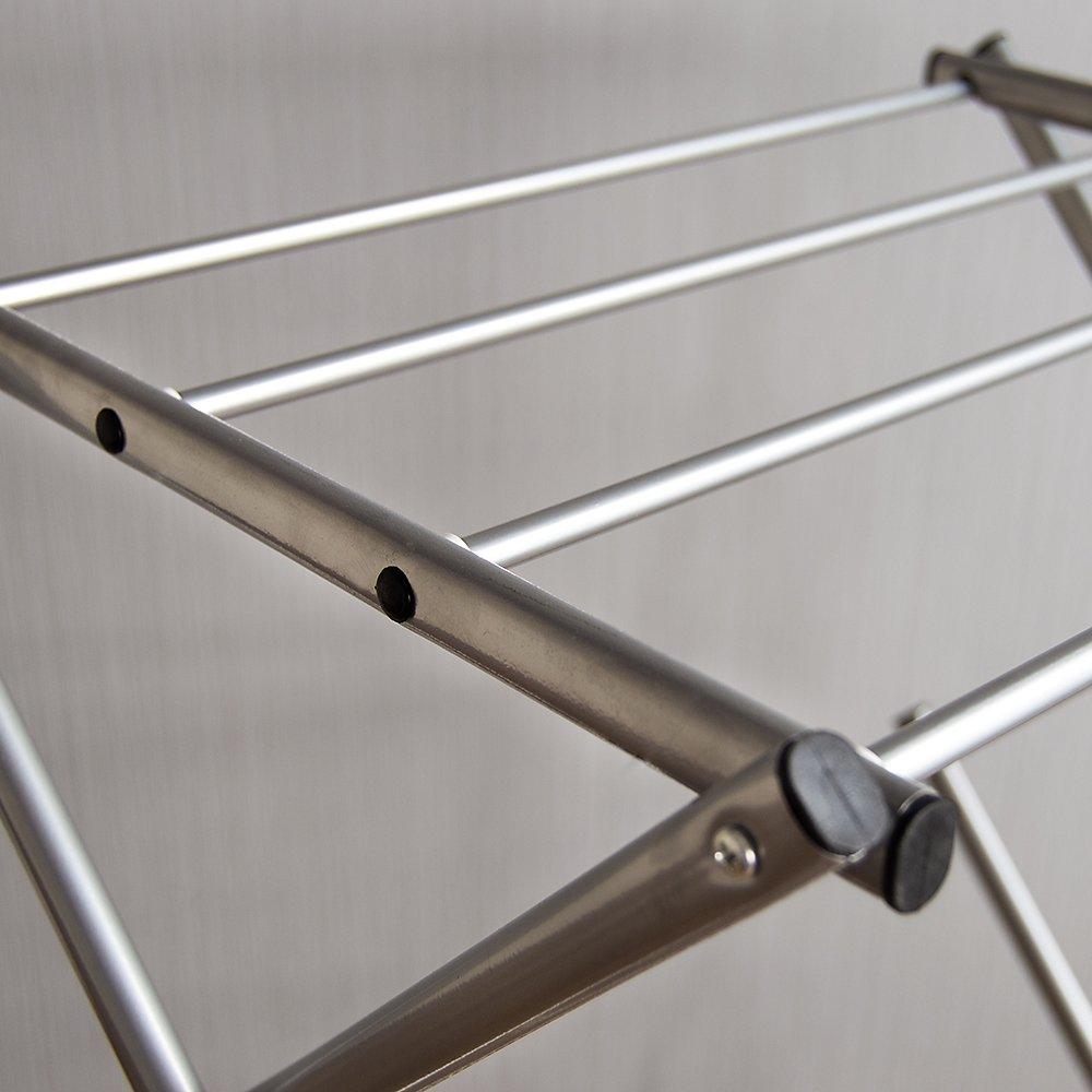 Metal - Lassic - Home Vida 3 Tier Metal Clothes Airer - 4