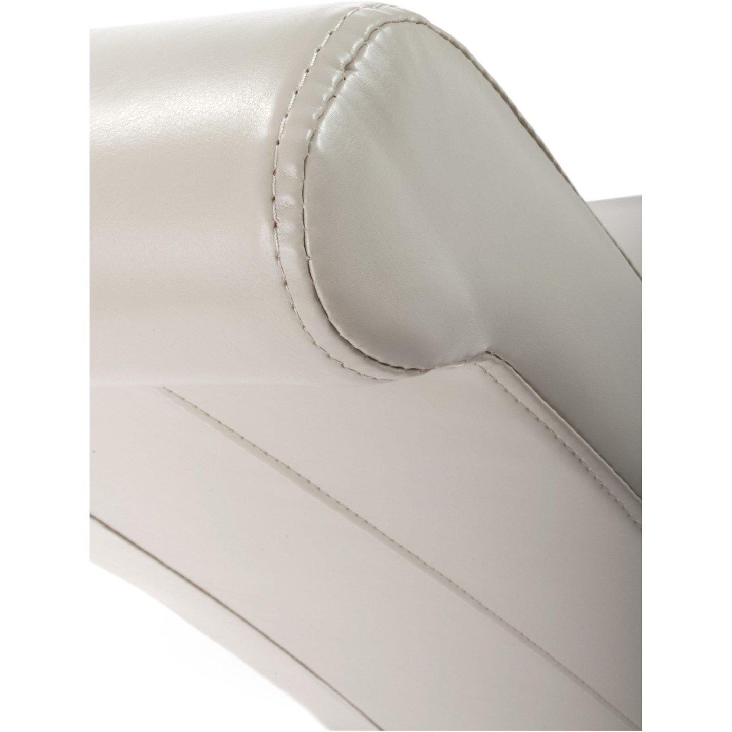 Ivory - Shankar - Set of 2 Krista Roll Back Leather Dining Chairs - 5