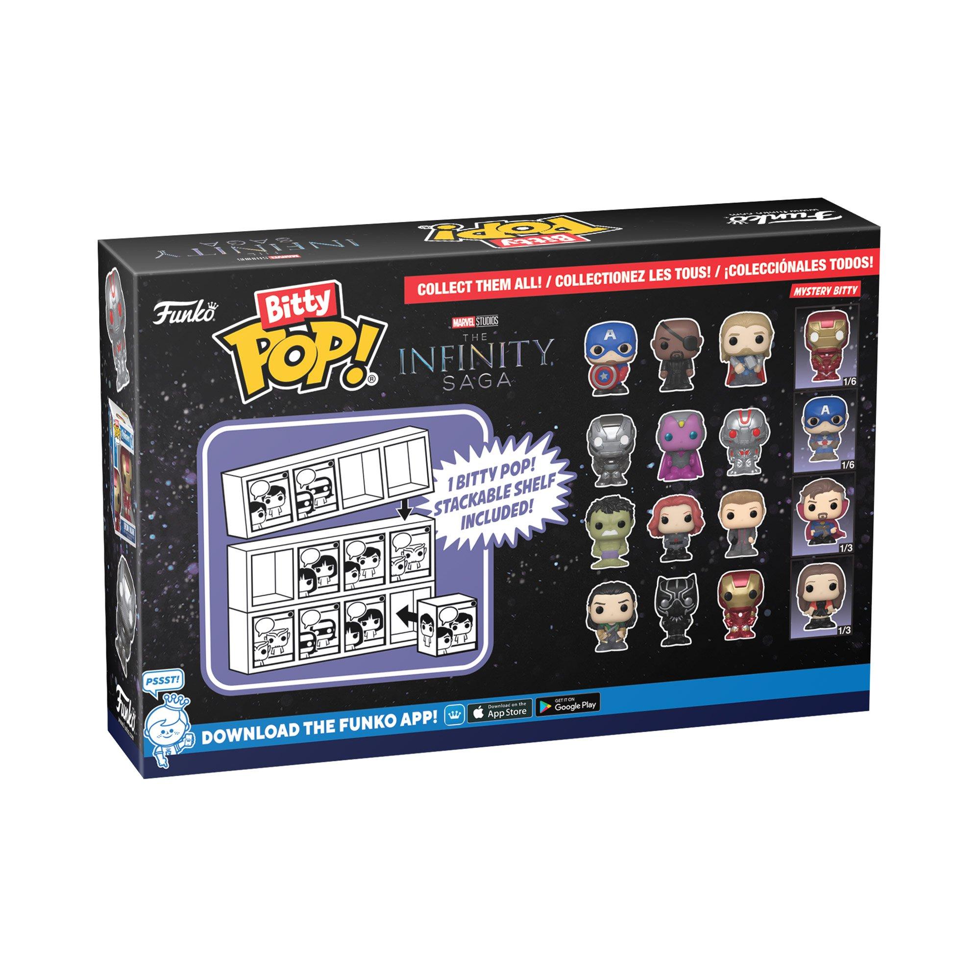 Multi Format An - FUNKO - Bitty POP: Marvel- Iron Man 4PK - 2