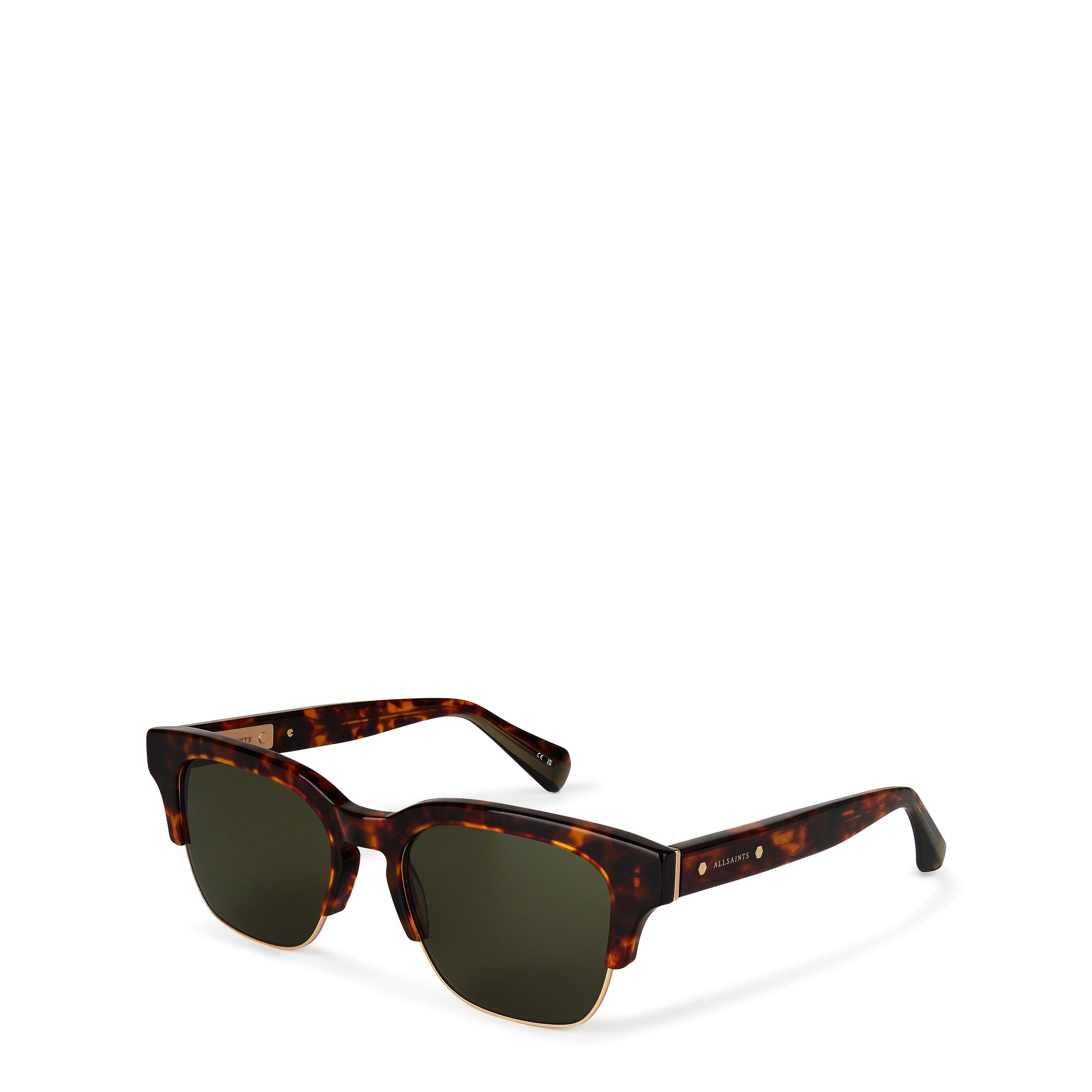 Allsaints  Adults Zinner Round Sunglasses - Tort