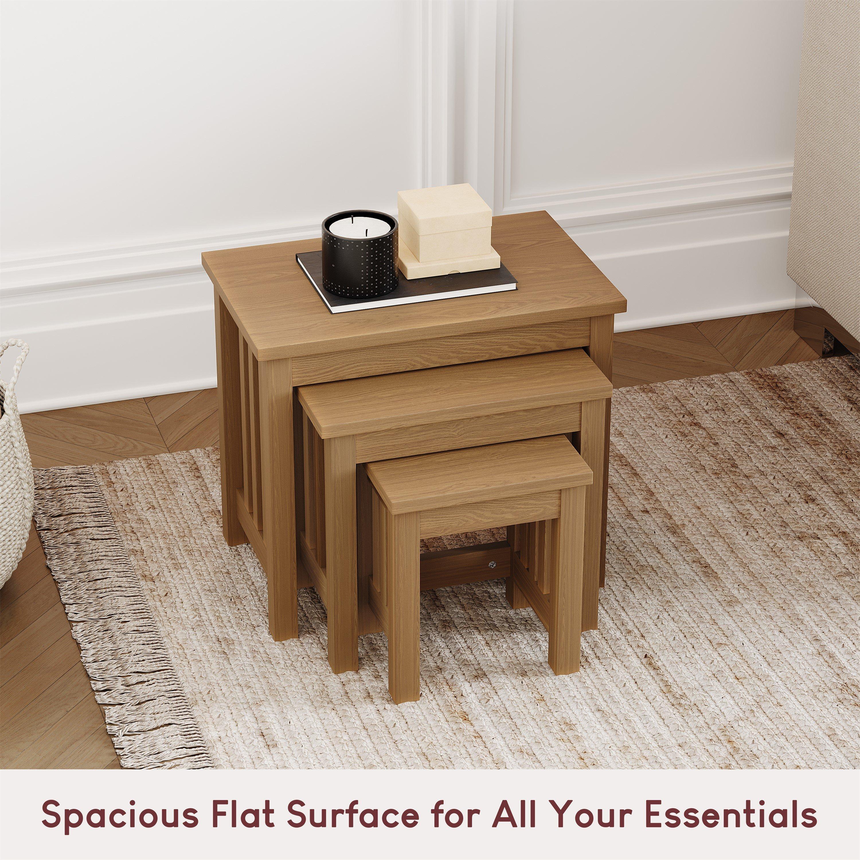 Ash Veneer - Lassic - Vida Designs Ashton Nest Of Tables - 3