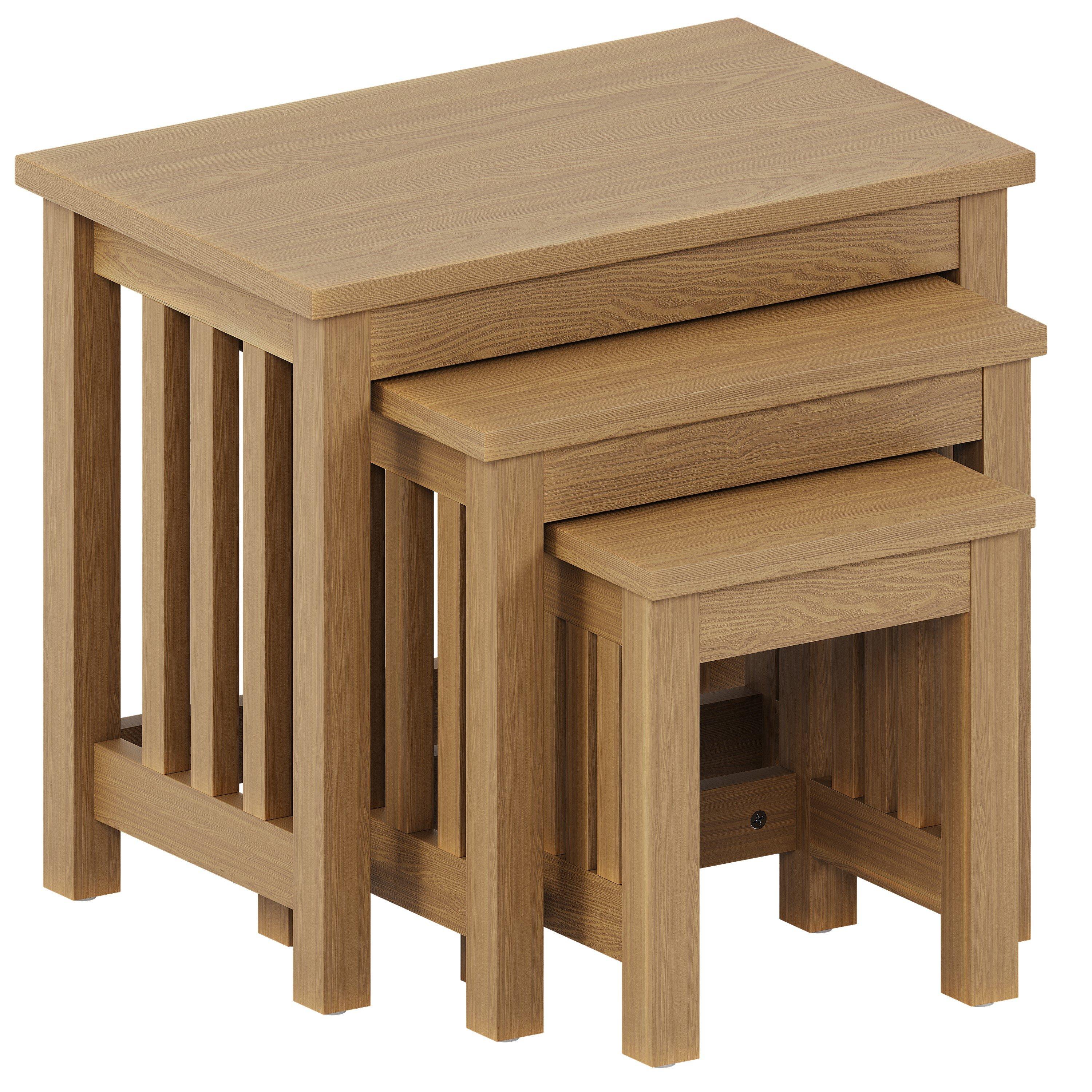Ash Veneer - Lassic - Vida Designs Ashton Nest Of Tables - 6