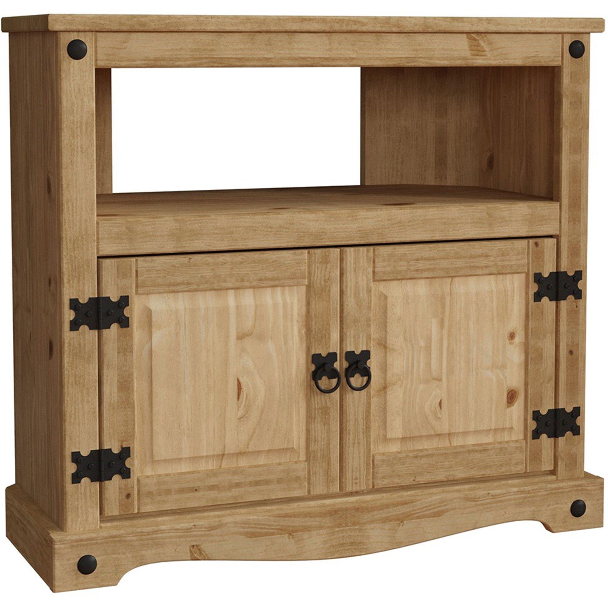 Pine - Lassic - Vida Designs Corona Corner TV Unit - 8