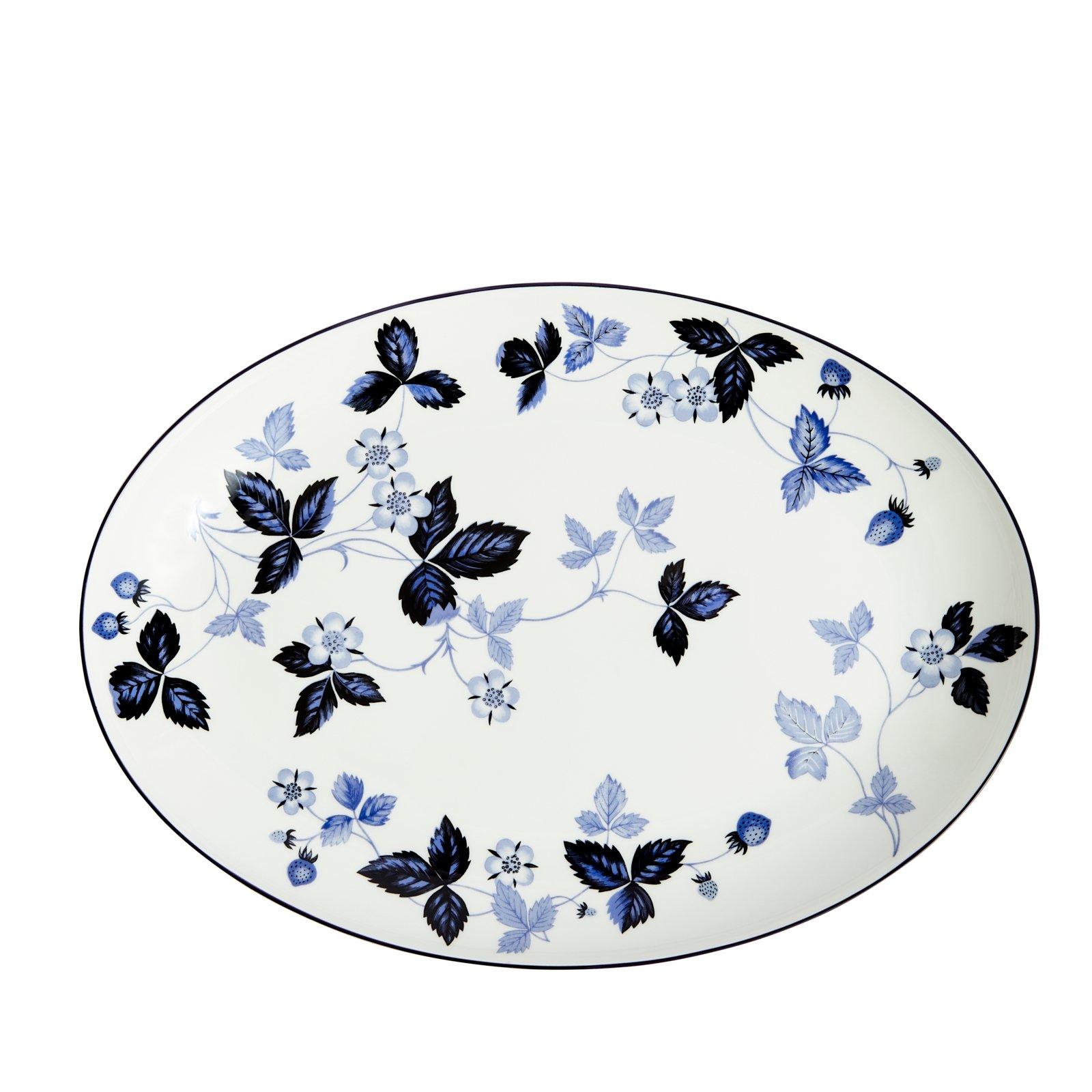 Inky Blue - Wedgwood - Wedgewood Oval Plate 29.8cm - 3