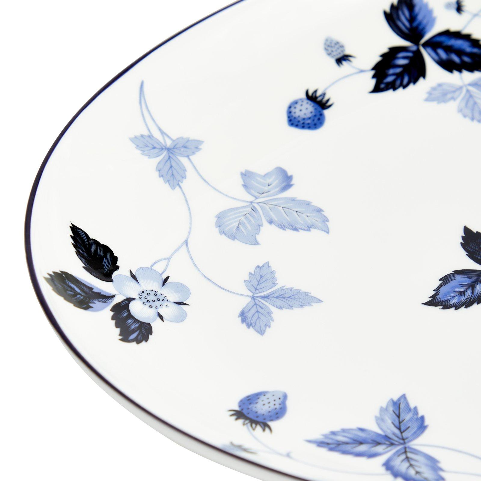 Inky Blue - Wedgwood - Wedgewood Oval Plate 29.8cm - 4