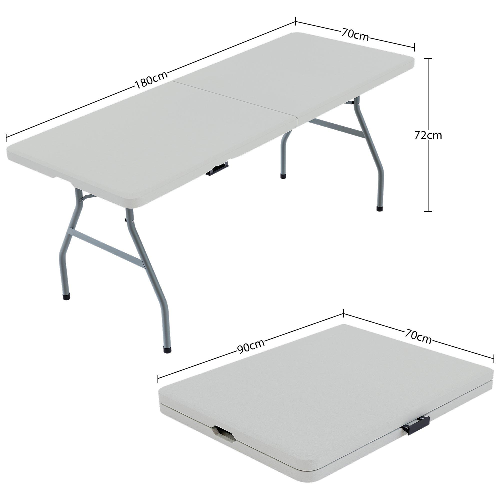 W - Lassic - Home Vida Folding Table 6ft - 2