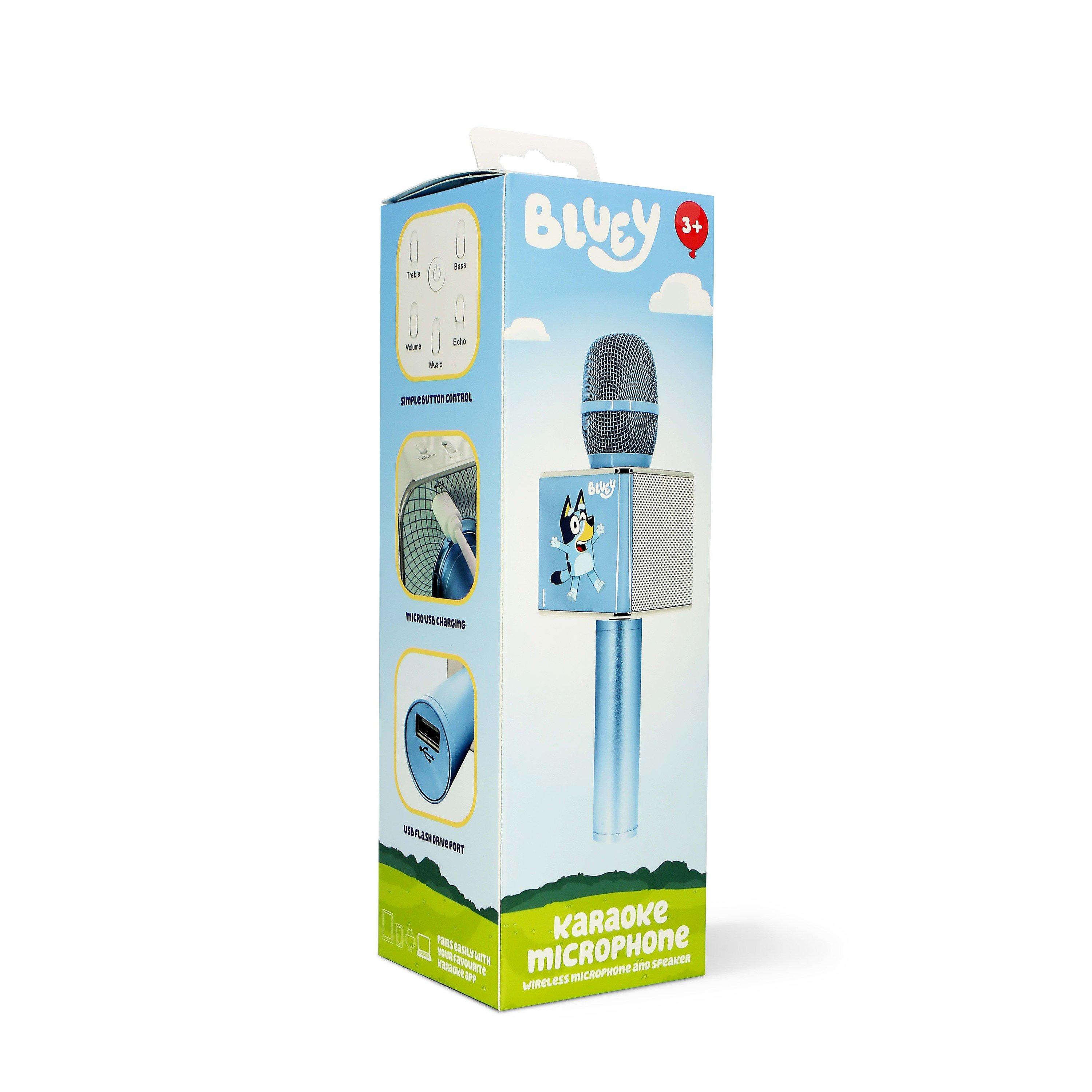 Bluey - Bluey - Karaoke Microphone with Bluetooth speaker - 4