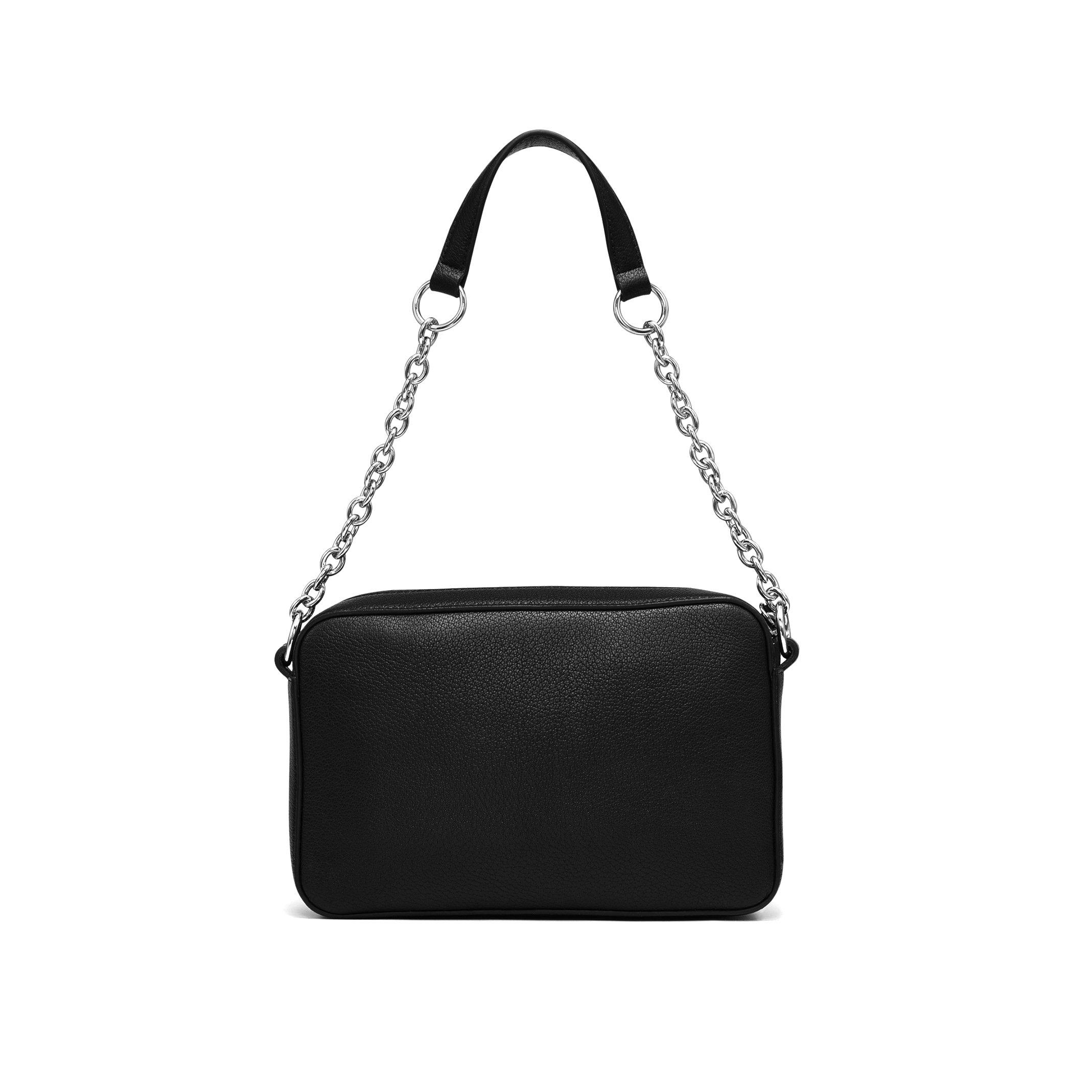 Sort/Sølv - DKNY - Women's Heart of New York Camera Cross Body Bag - 11