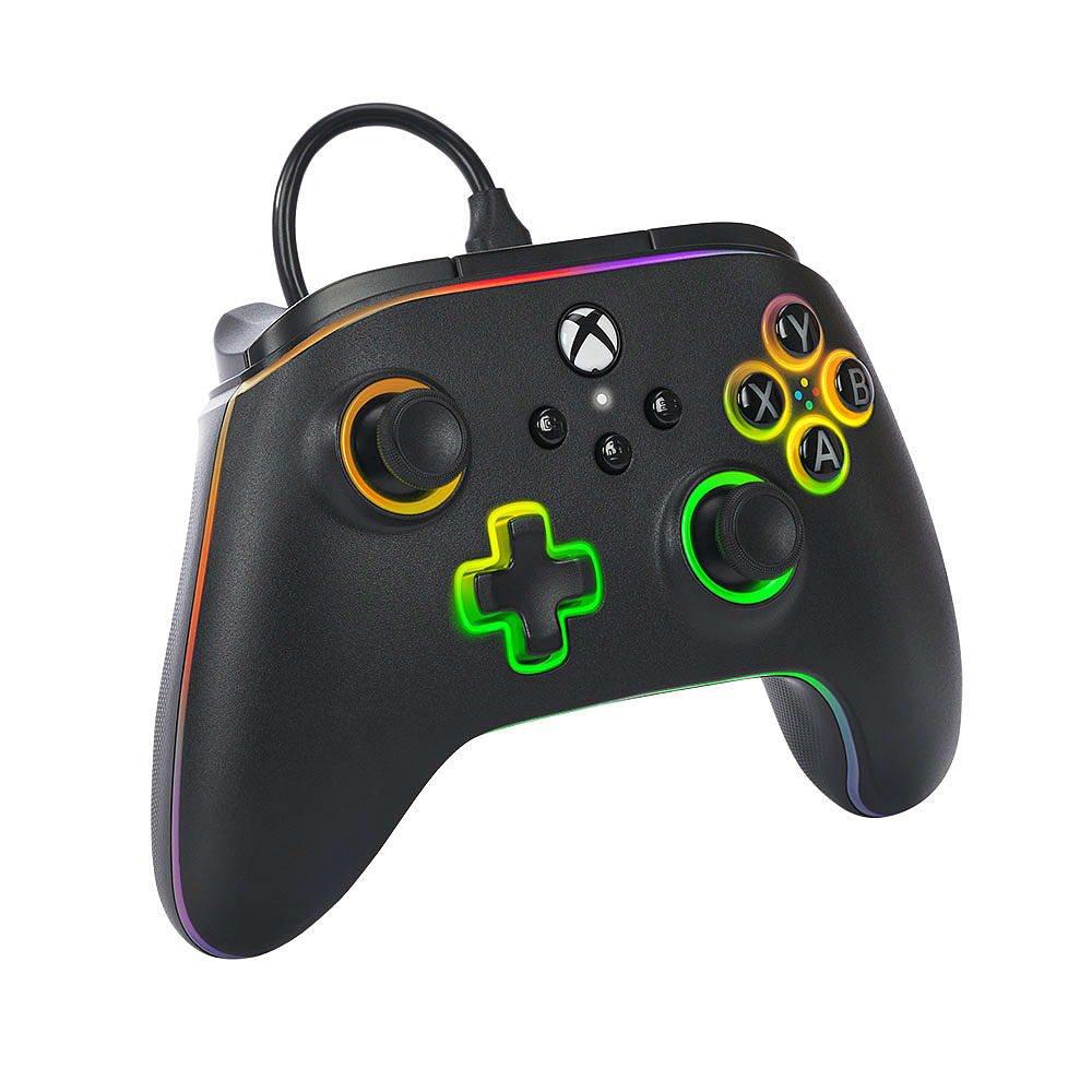 Lumectra - PowerA - Advantage Wired Controller for Xbox Series X|S with Lumectra - Black - 4