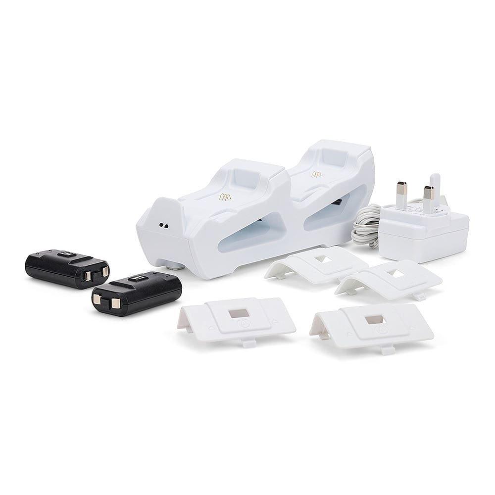 White - PowerA - Duo Charging Station for Xbox Series X|S - White (UK) - 4