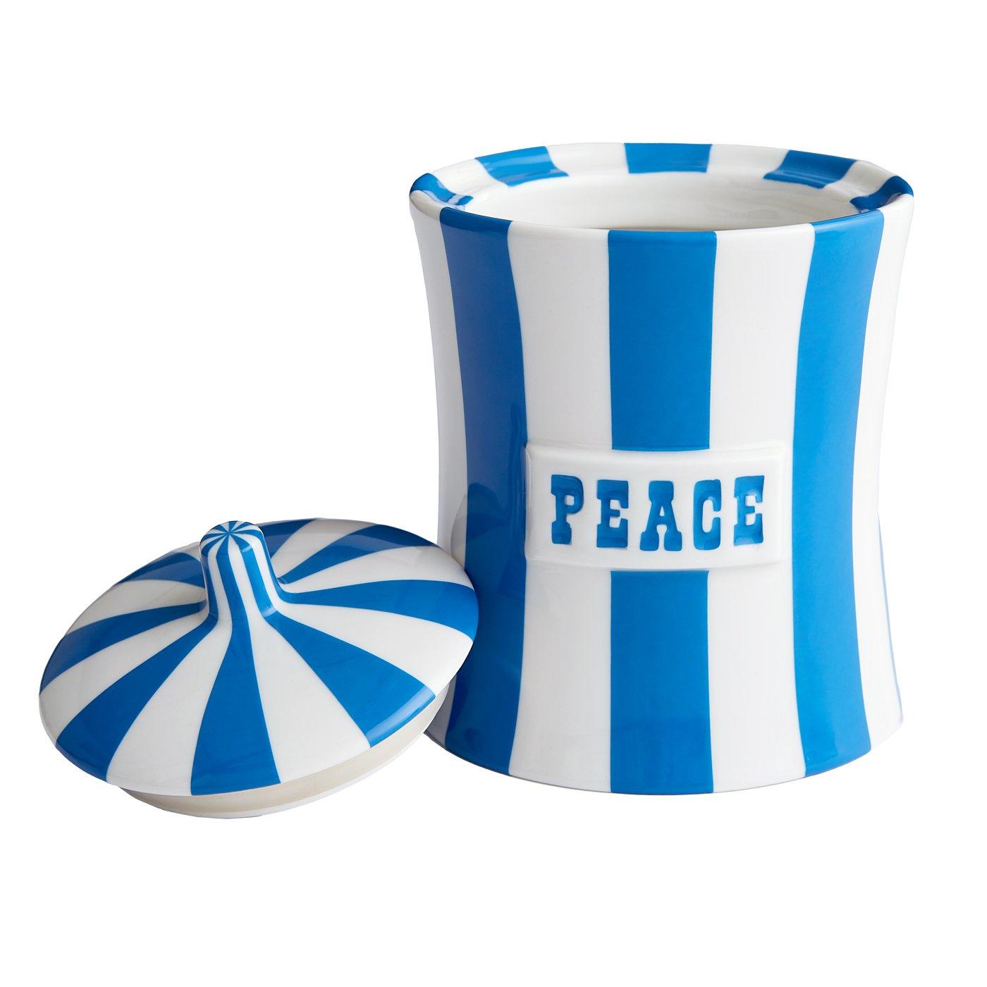Peace/Blue - Jonathan Adler - JonathanAdler Vice Canister 887ml - 2