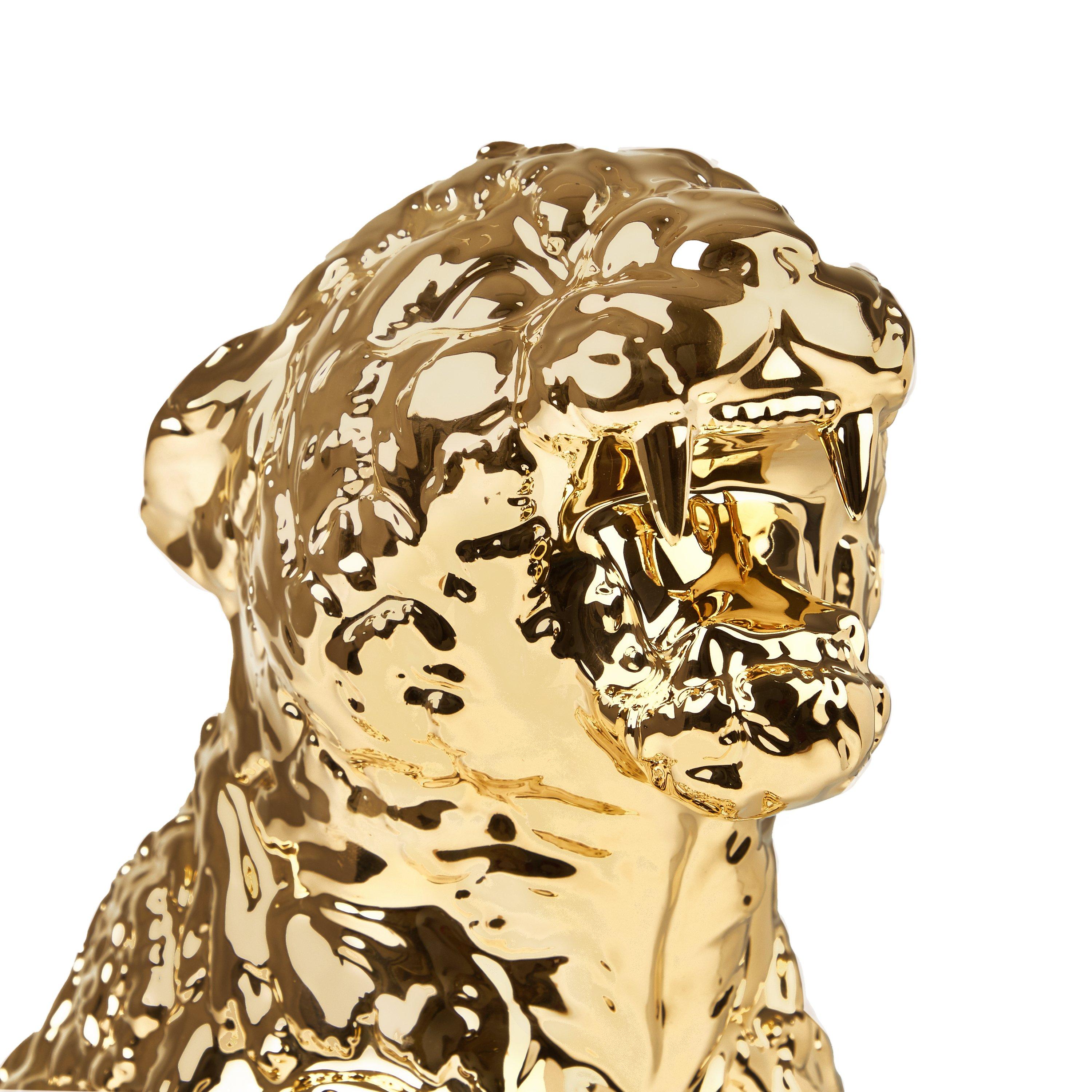 Gold - Versace Home - Rokko Cheetah Ornament - 3