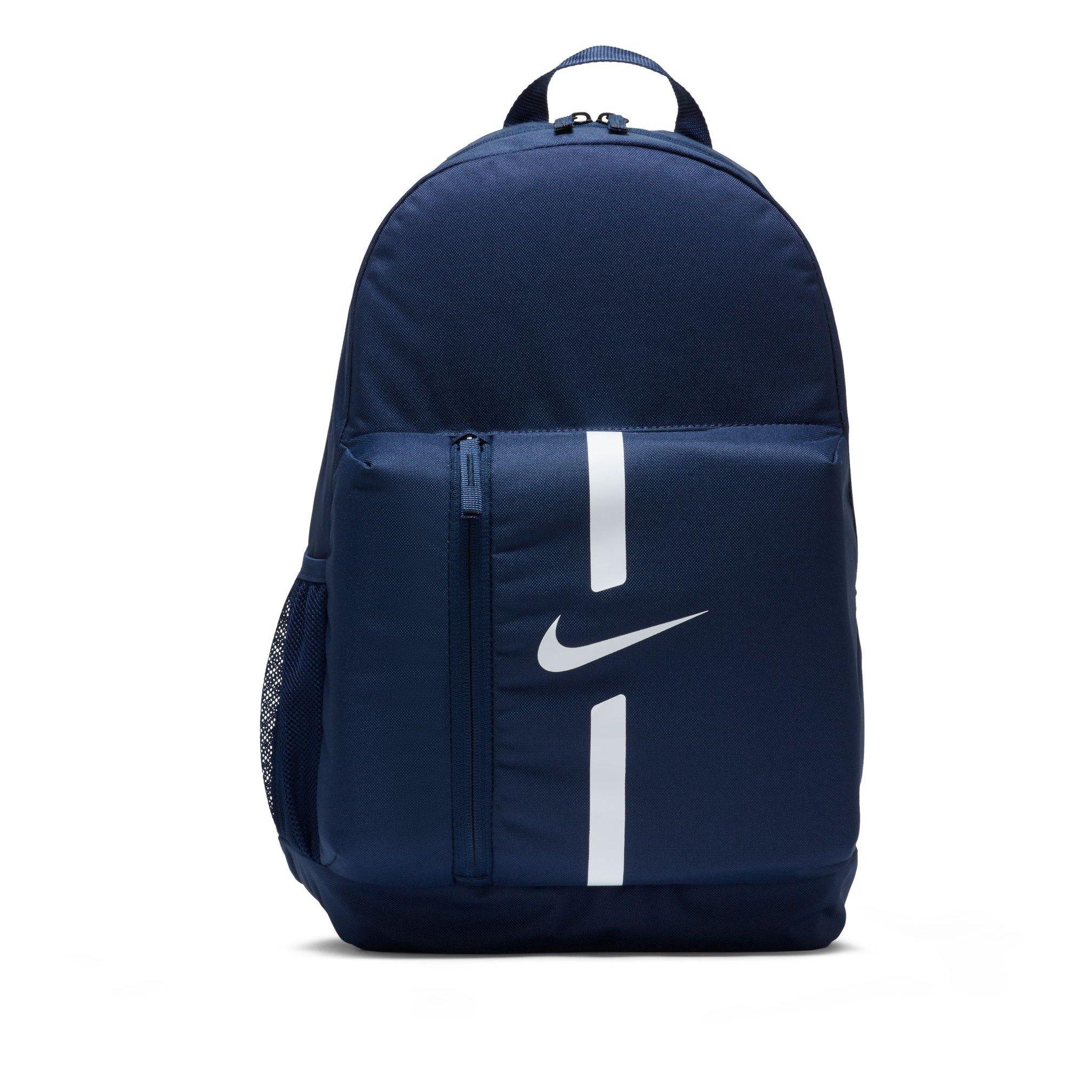 Md Navy/Blk/Wht - Nike - Academy Team Football Backpack (22L) Juniors - 1