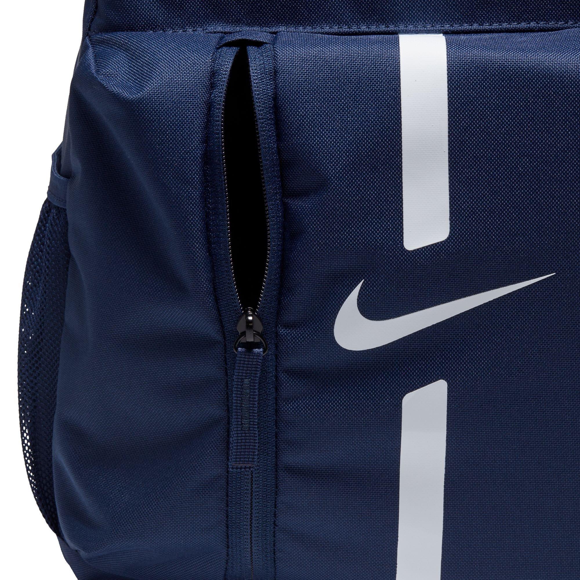Md Navy/Blk/Wht - Nike - Academy Team Football Backpack (22L) Juniors - 5