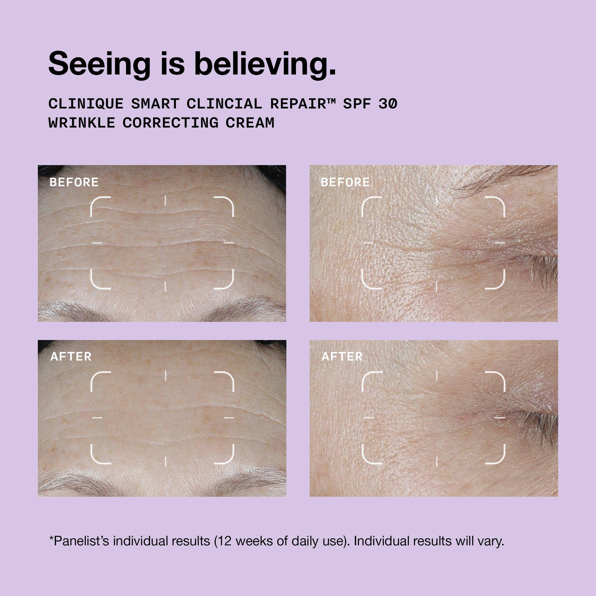 Clear - Clinique - Smart Clinical Repair™ SPF 30 Wrinkle Correcting Cream 50ml - 3