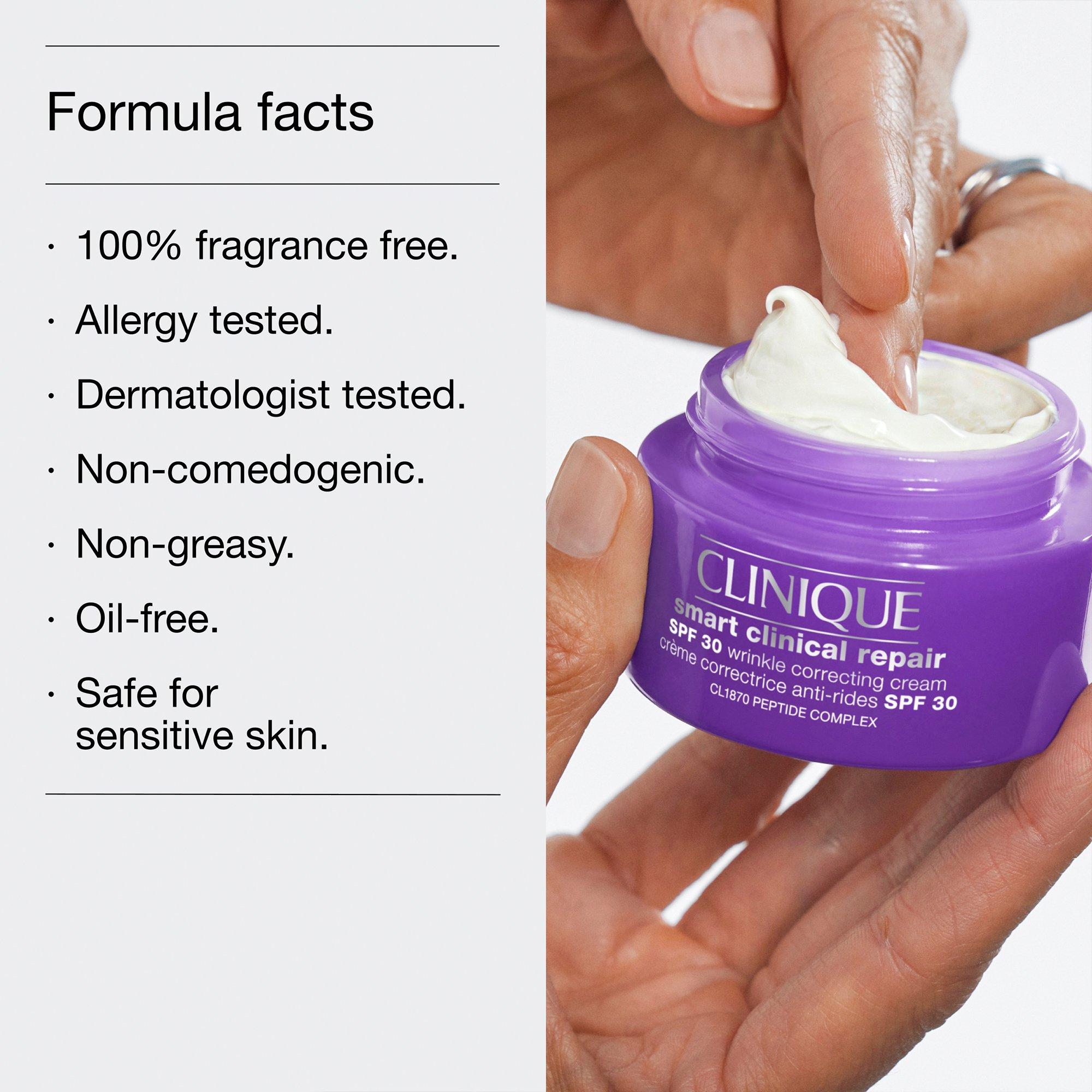 Clear - Clinique - Smart Clinical Repair™ SPF 30 Wrinkle Correcting Cream 50ml - 6