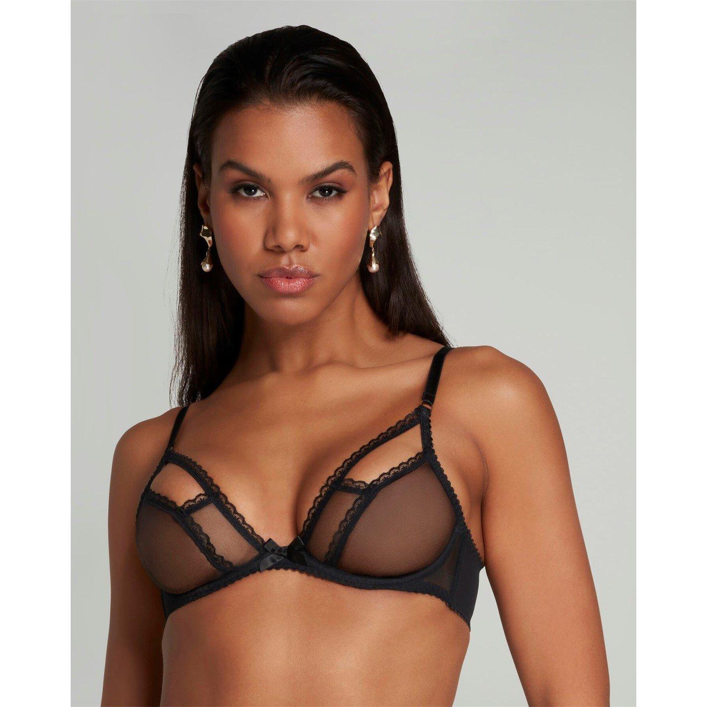 Agent Provocateur Women's Plunge Underwired Bra - Black - 34C