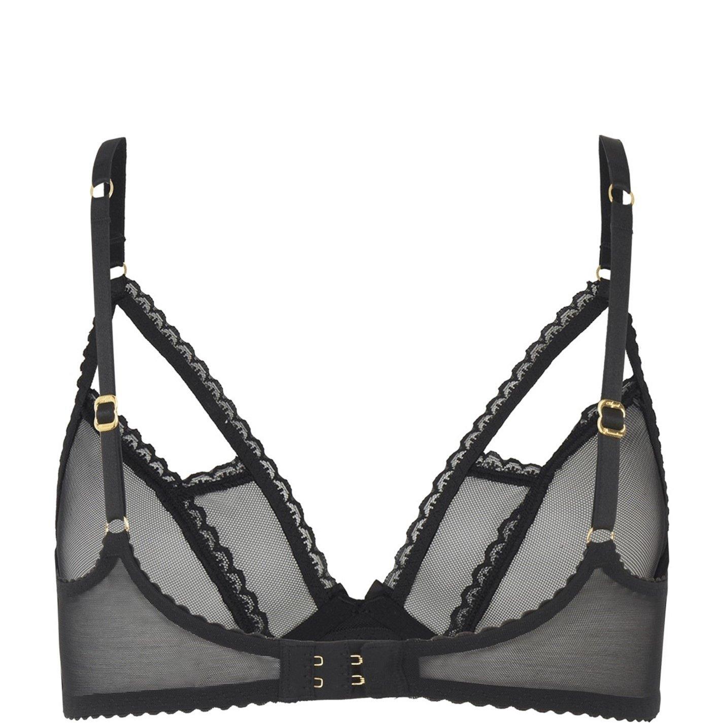Black - Agent Provocateur - Women's Plunge Underwired Bra - 5