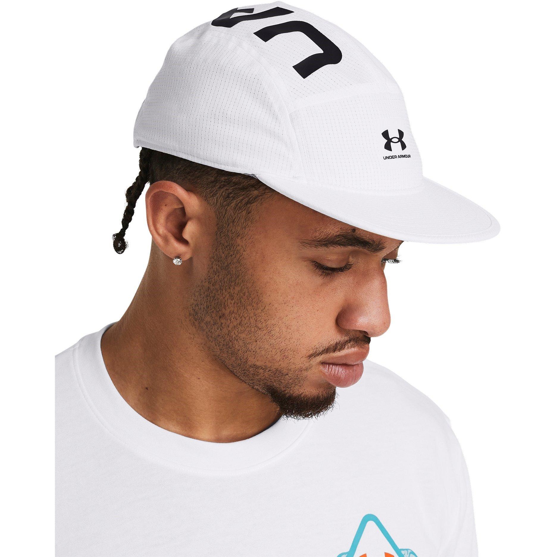 White - Under Armour - Iso Chill Armourvent Running Cap - 3