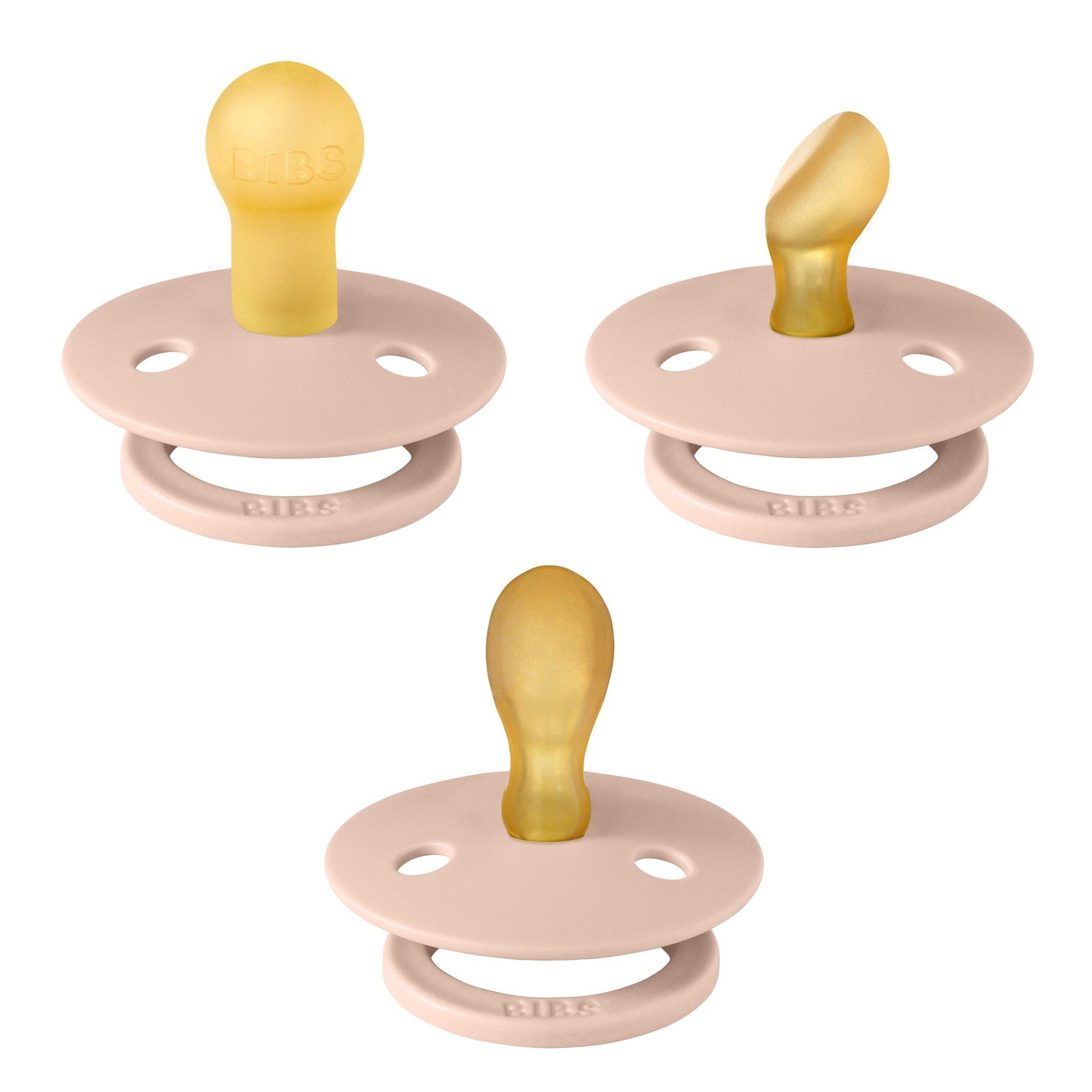 Bibs  Newborn Try It Collection - Round / Symmetrical / Anatomical Latex Dummies - Blush - 1