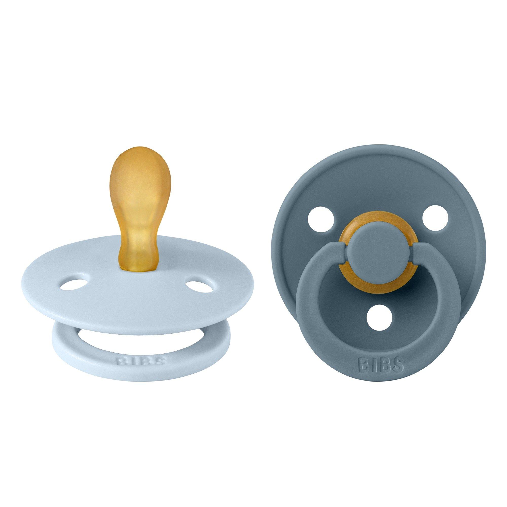 Bibs  Newborn Colour Symmetrical Latex Dummy - Bblue / Petrol - 2