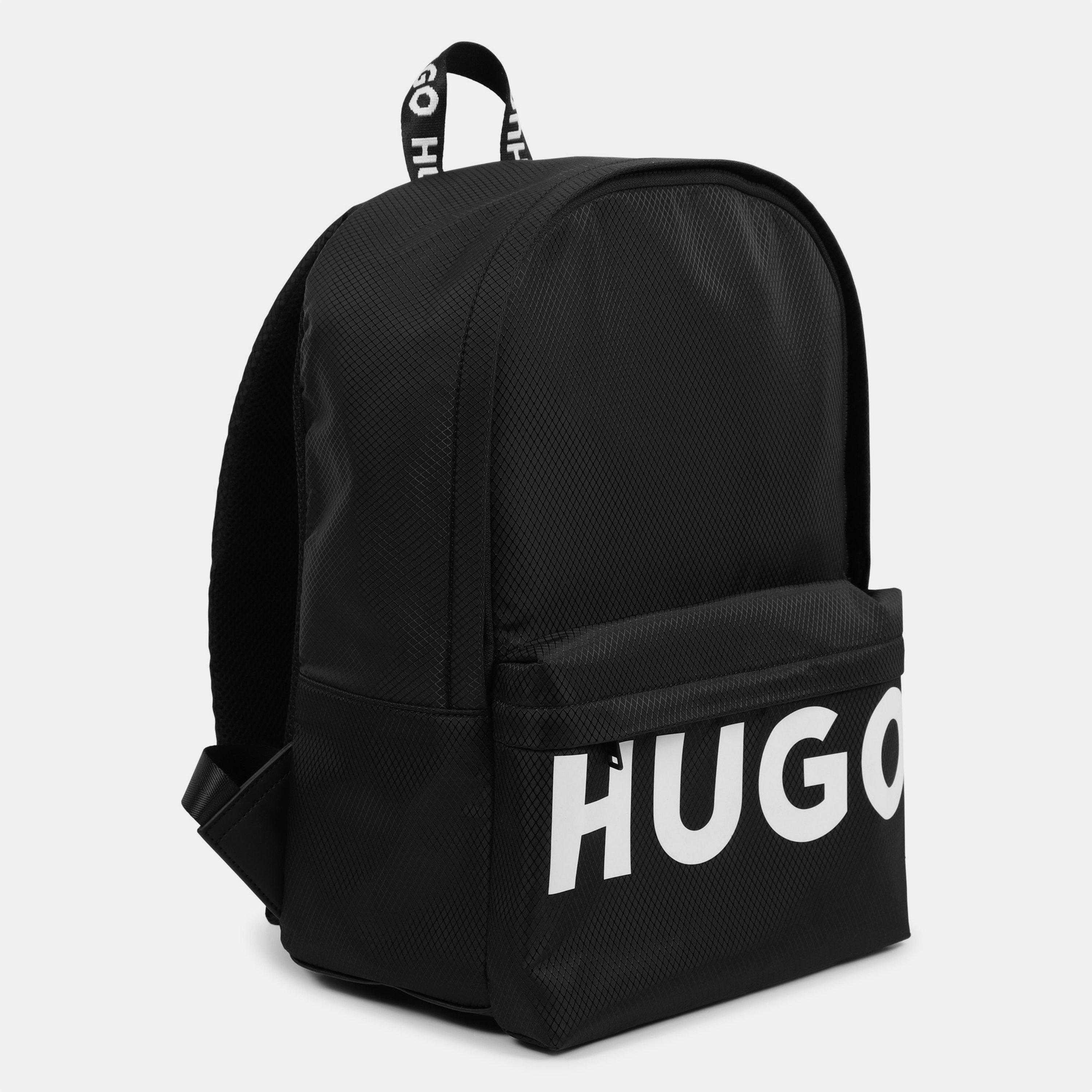 Black 09B - Hugo - Kids' Logo Backpack - 2