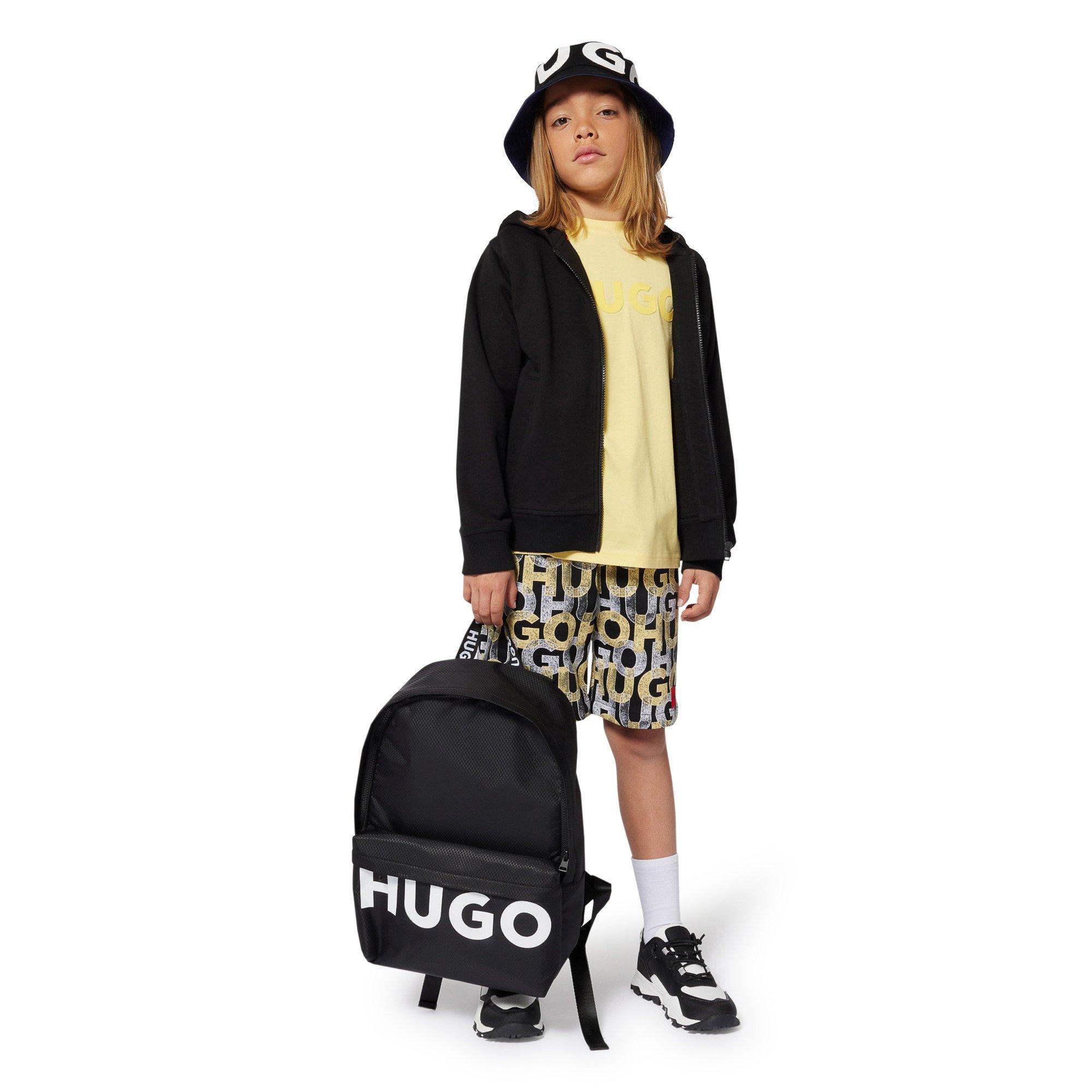 Black 09B - Hugo - Kids' Logo Backpack - 4