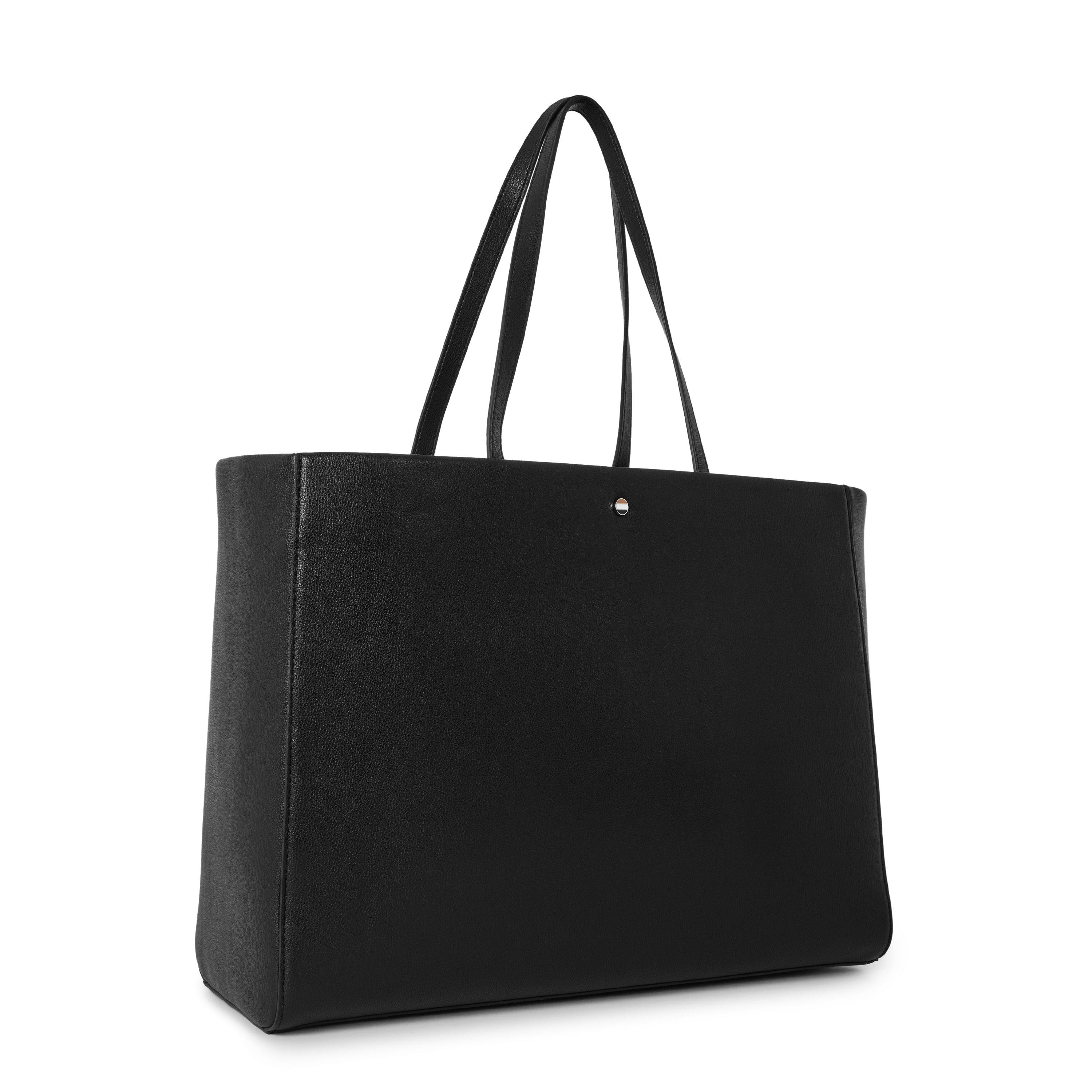 Black - Boss - Women's Yona Tote Bag, Signature Logo - 2