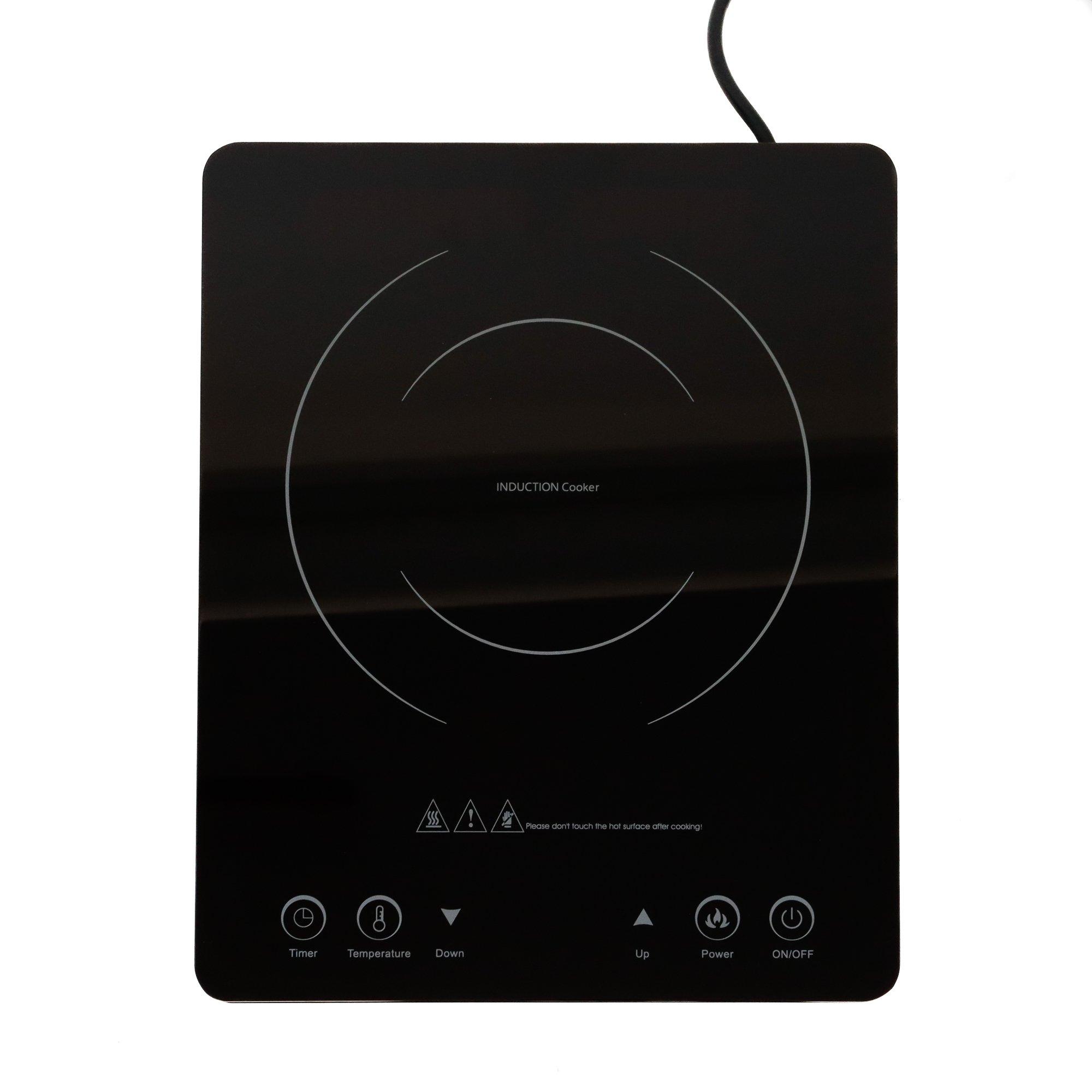 Streetwize  Induction Hob With Adjustable Wattage Setting - Black