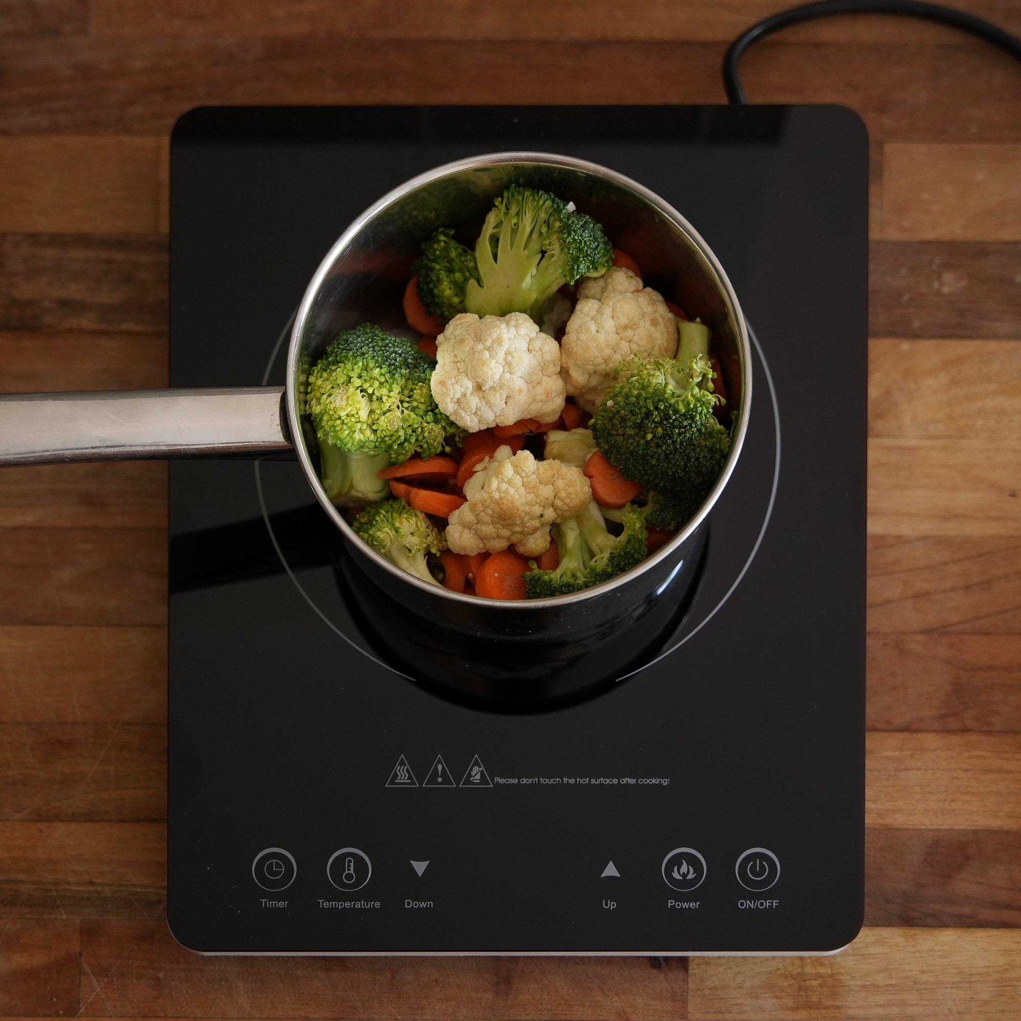 Black - Streetwize - Induction Hob With Adjustable Wattage Setting - 2