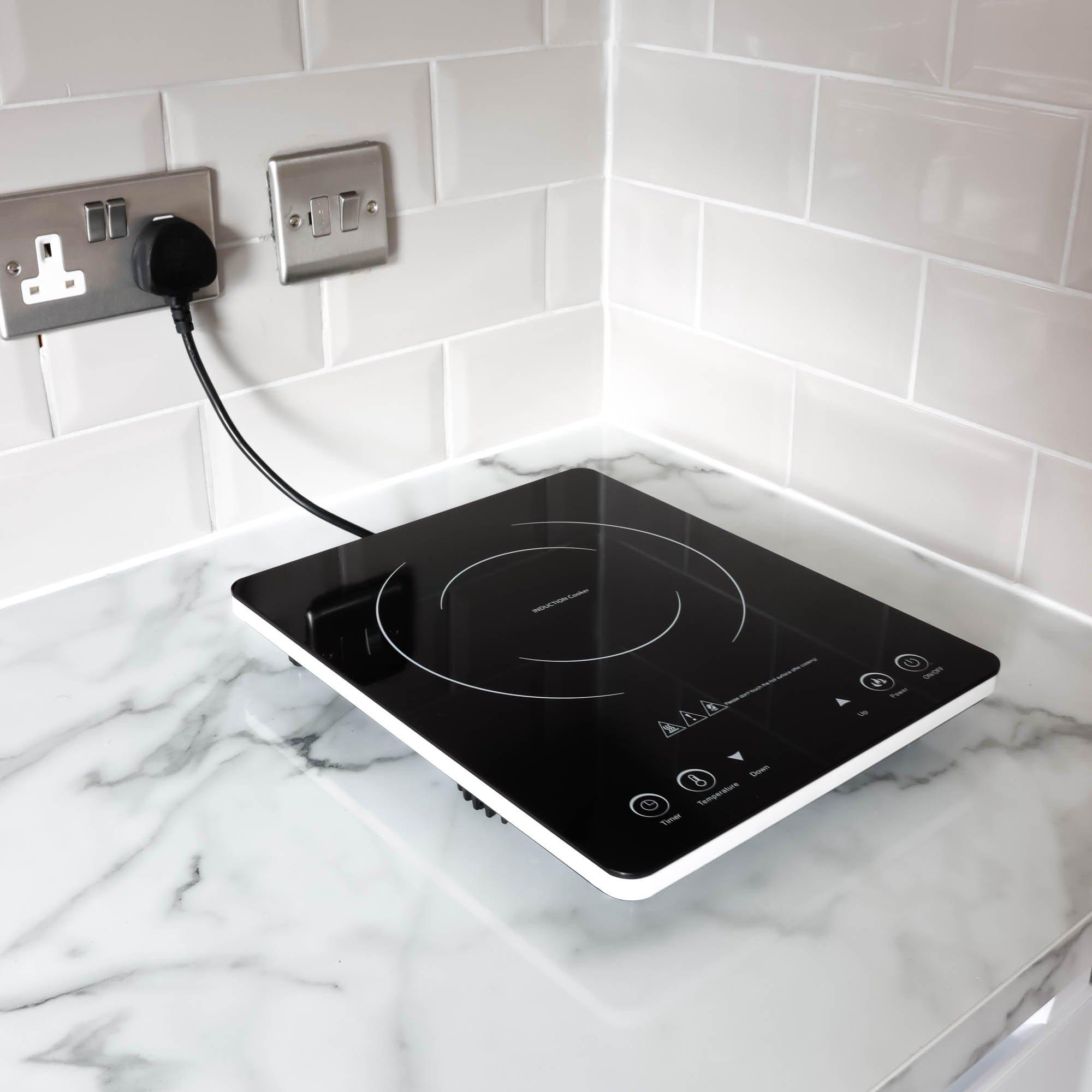 Black - Streetwize - Induction Hob With Adjustable Wattage Setting - 3