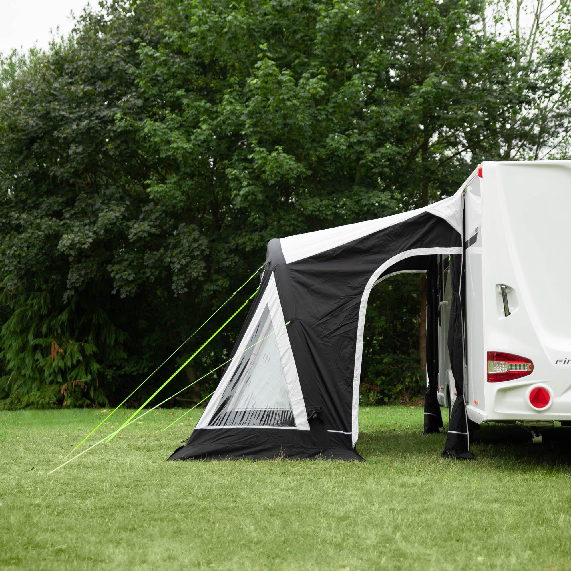 Black/Silver - Streetwize - Baywatch 260 Porch Air Awning - 6