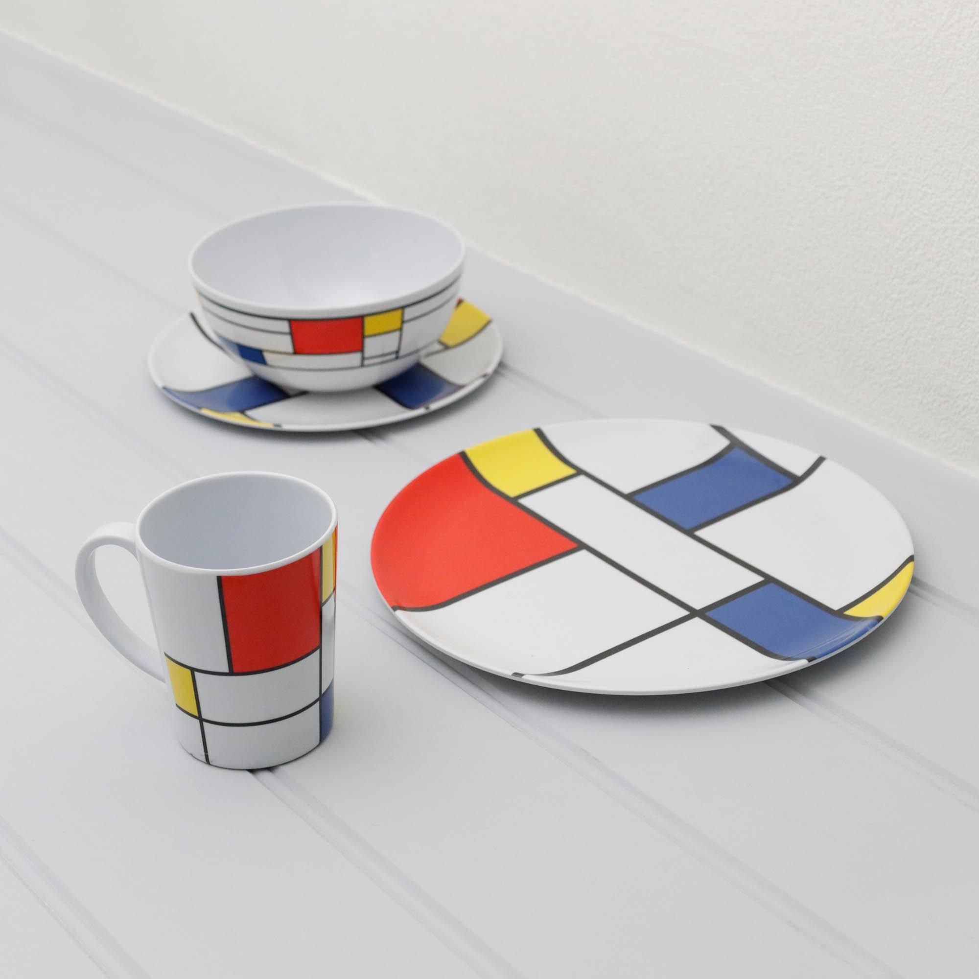 Multi - Streetwize - 16Pc Melamine Set De Stijl - 2