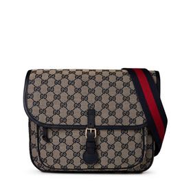 Gucci GG Shoulder Bag With Web Strap